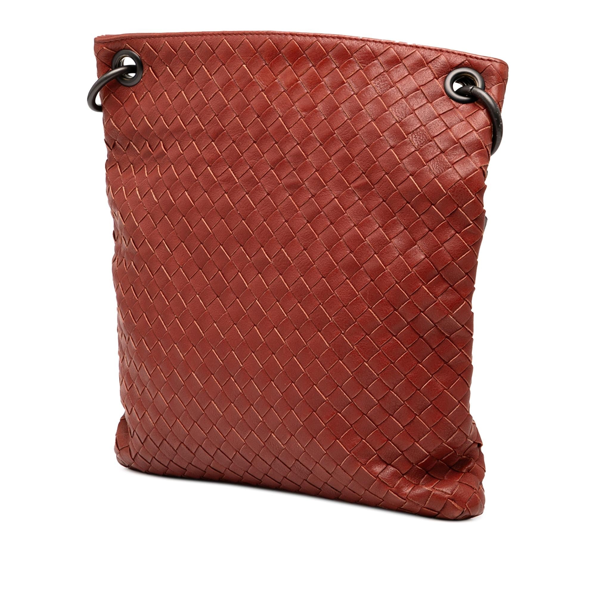 Bottega Veneta Leather Intrecciato Crossbody - Image 2