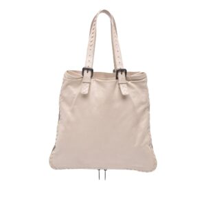Bottega Veneta Leather Intrecciato Side Zip Tote
