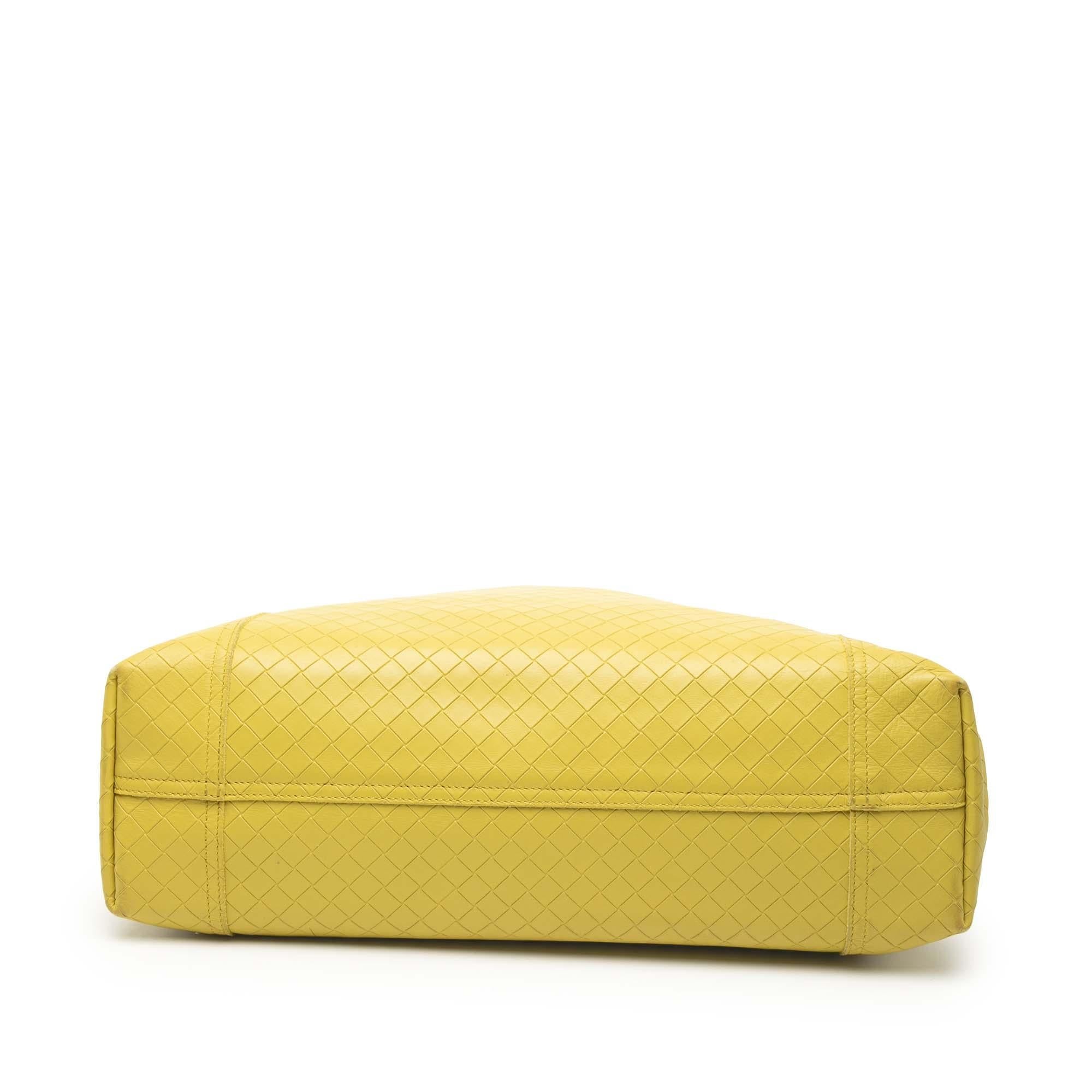 Bottega Veneta Leather Intrecciomirage Tote - Image 3