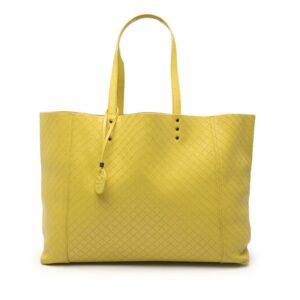 Bottega Veneta Leather Intrecciomirage Tote