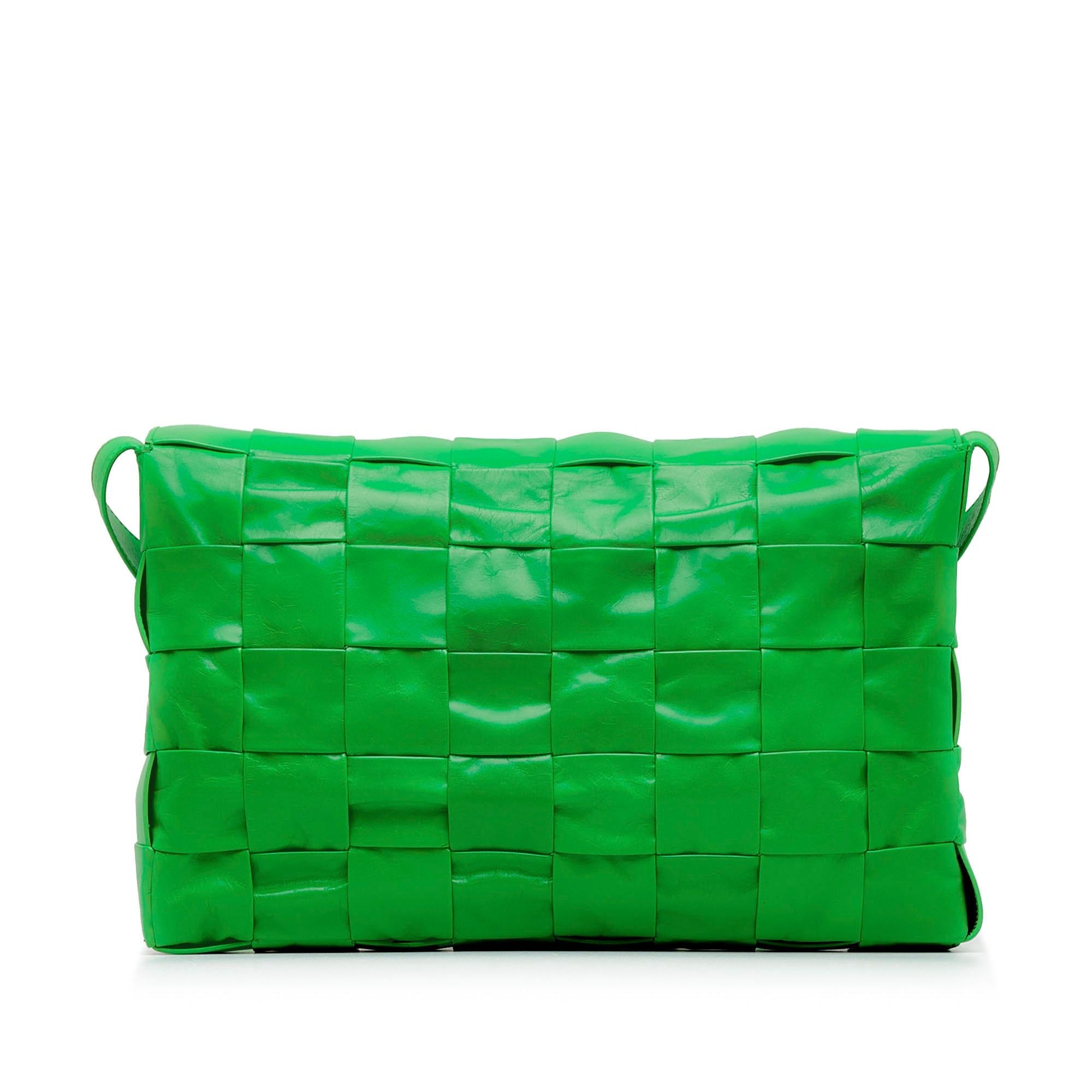 Bottega Veneta Maxi Paper Calfskin Intrecciato Cassette Crossbody - Image 3