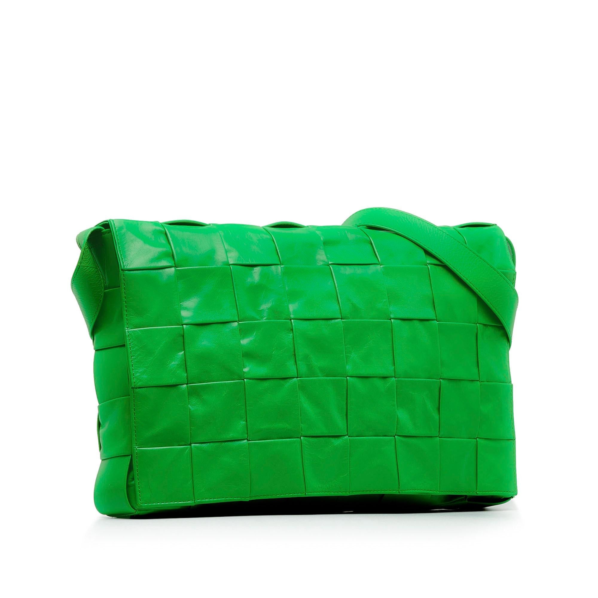Bottega Veneta Maxi Paper Calfskin Intrecciato Cassette Crossbody - Image 2
