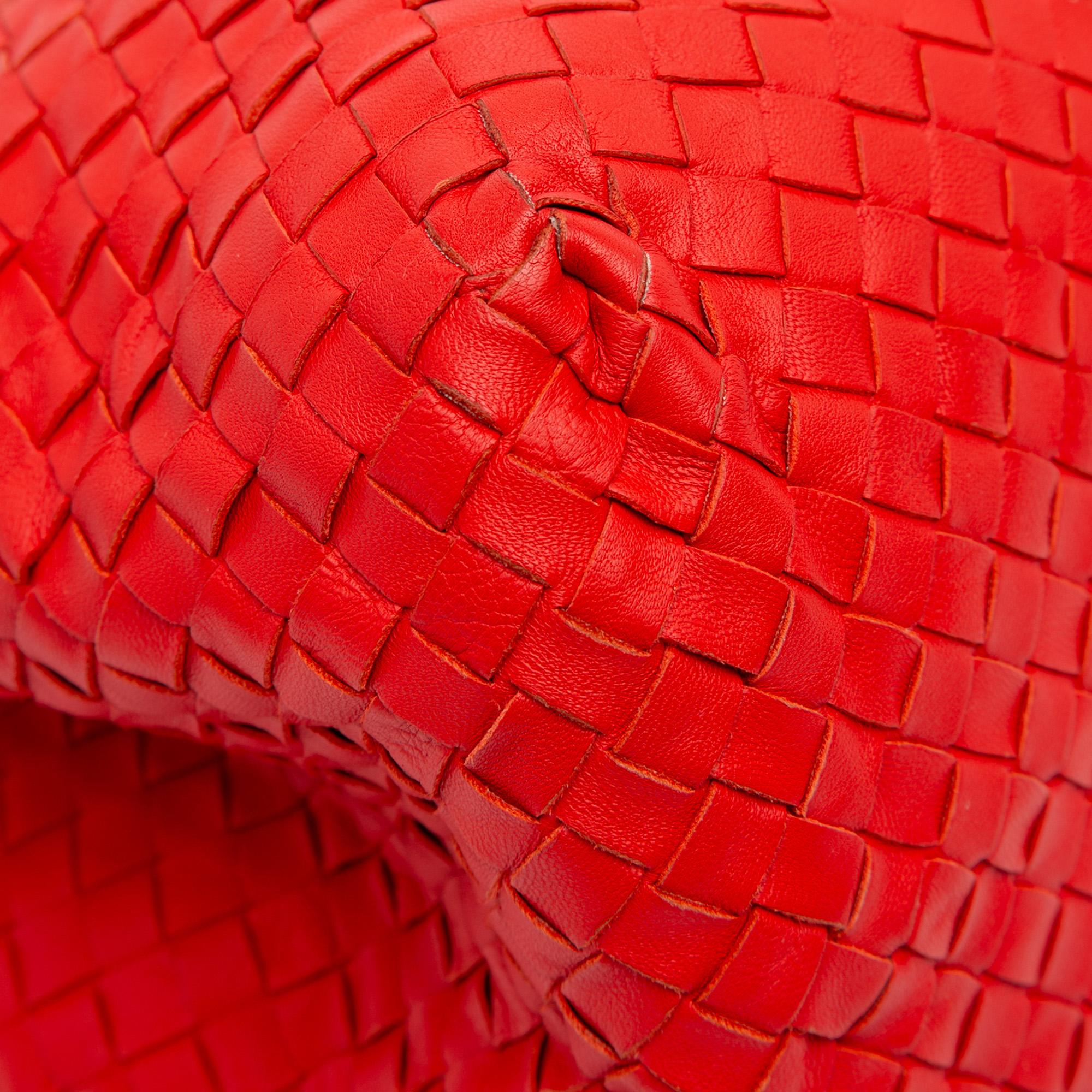 Bottega Veneta Medium Nappa Intrecciato Double Chain Tote - Image 8