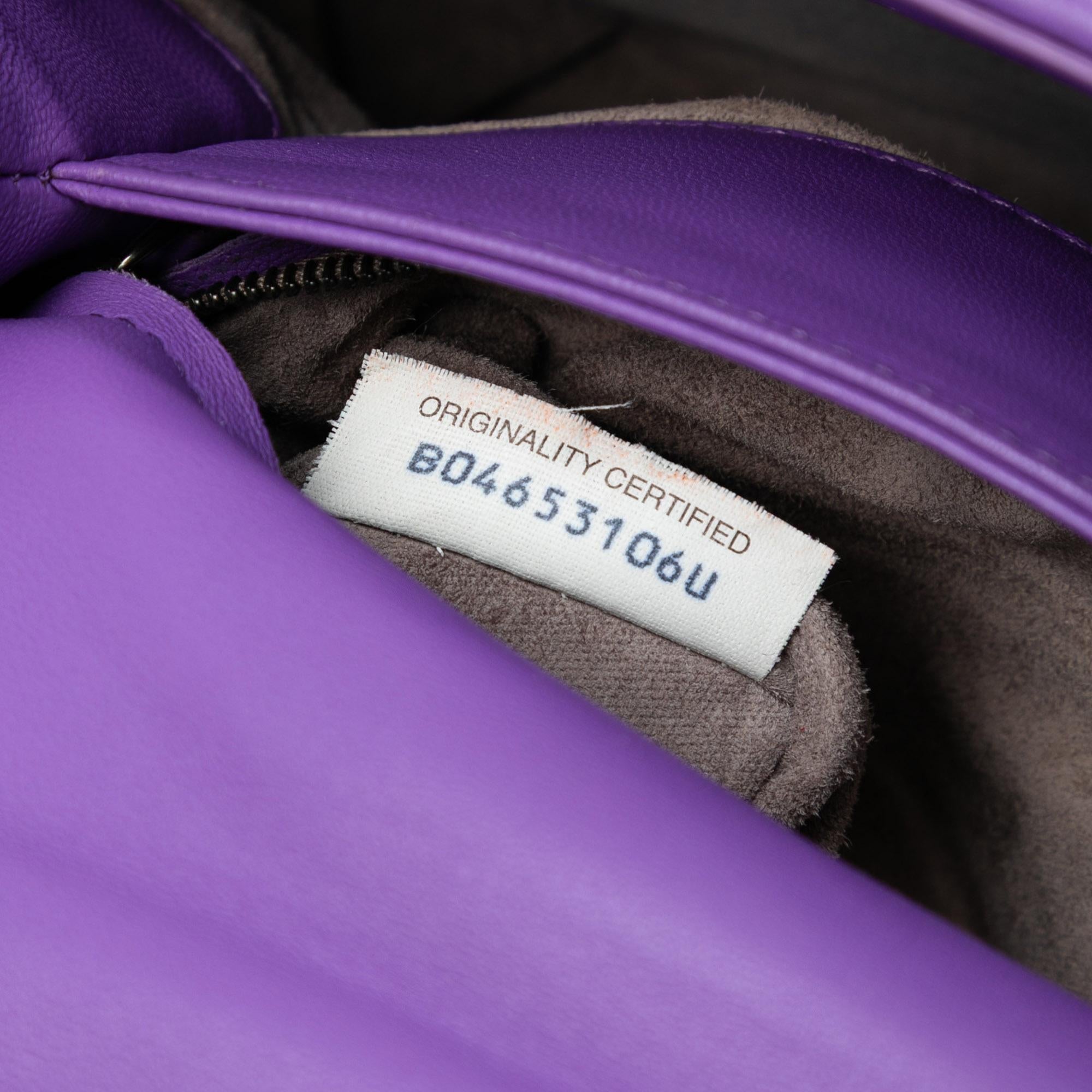 Bottega Veneta Medium Nappa Intrecciato Olimpia Shoulder Bag - Image 7