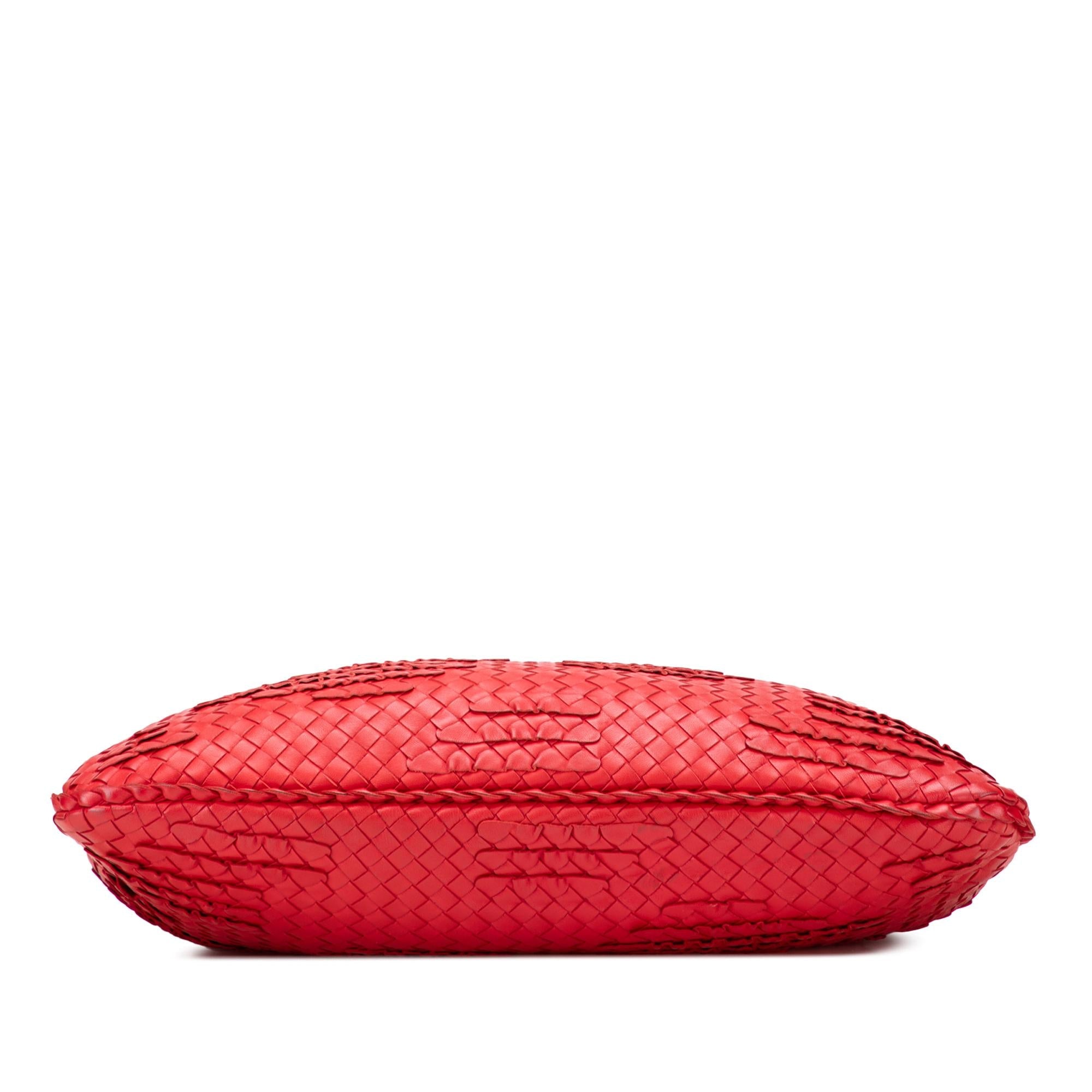Bottega Veneta Medium Nappa Intrecciato Ruffle Veneta Hobo - Image 3