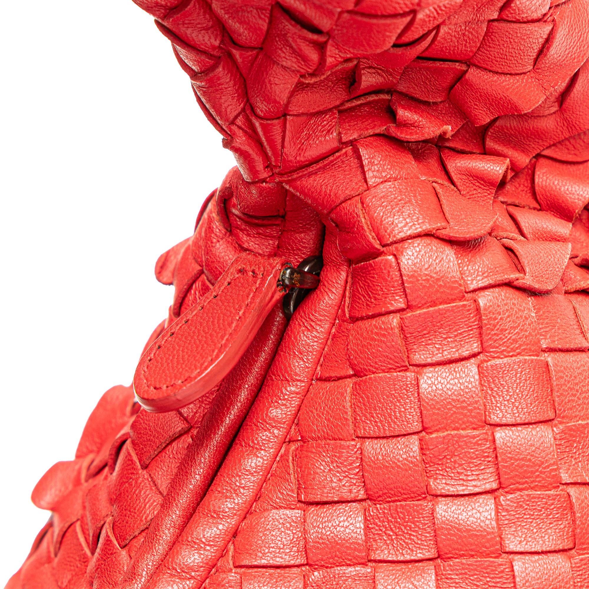 Bottega Veneta Medium Nappa Intrecciato Ruffle Veneta Hobo - Image 8