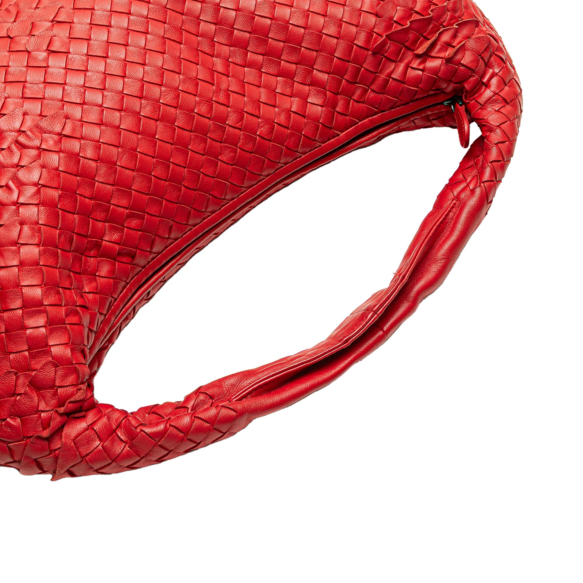 Bottega Veneta Medium Nappa Intrecciato Ruffle Veneta Hobo - Image 12