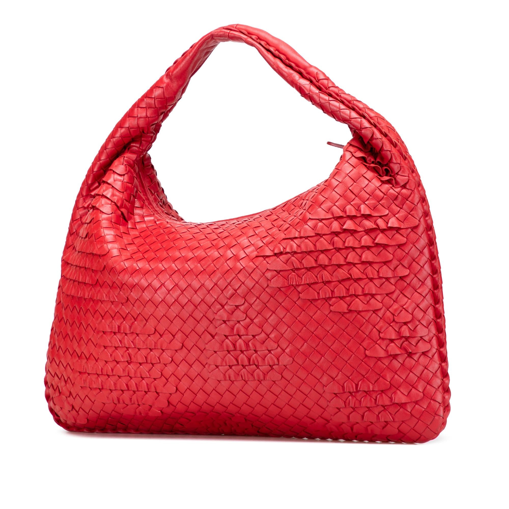 Bottega Veneta Medium Nappa Intrecciato Ruffle Veneta Hobo - Image 2