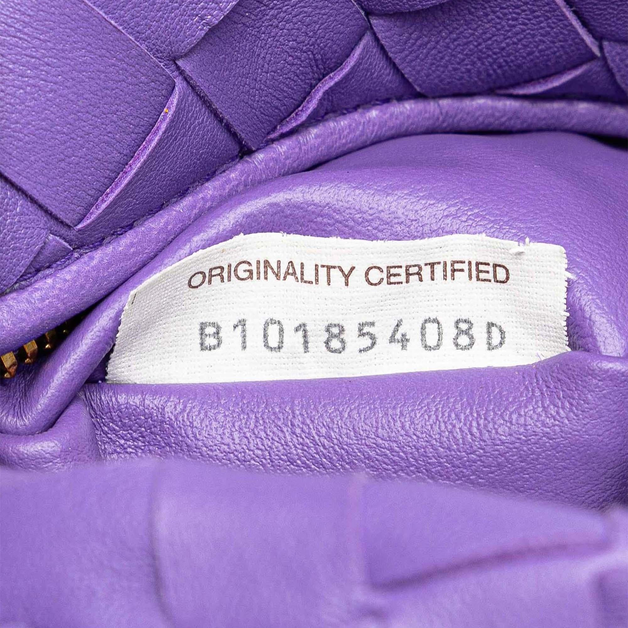 Bottega Veneta Mini Nappa Intrecciato Jodie - Image 7