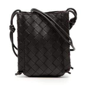 Bottega Veneta Mini Nappa Intrecciato The Knot Crossbody