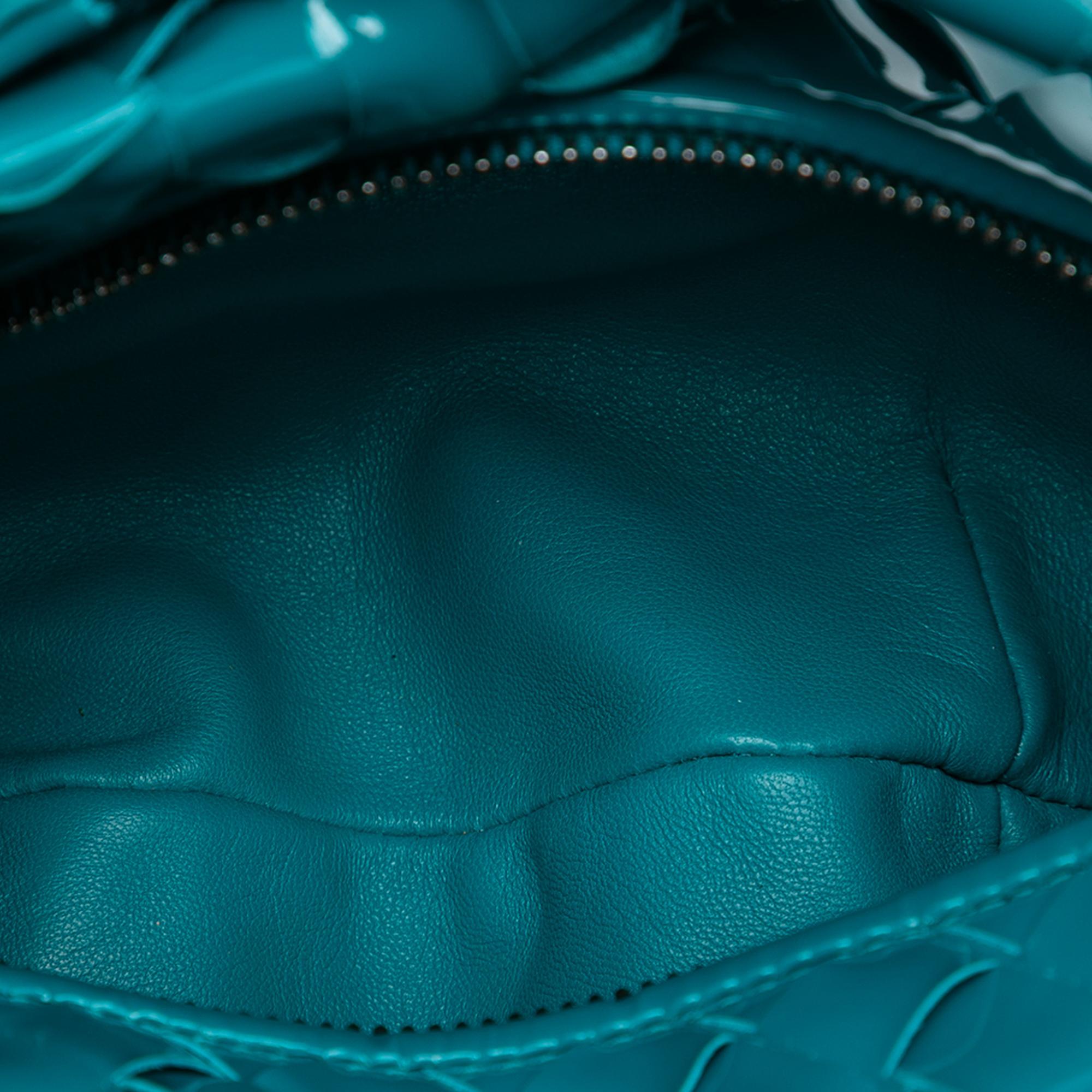 Bottega Veneta Mini Patent Intrecciato Jodie - Image 4