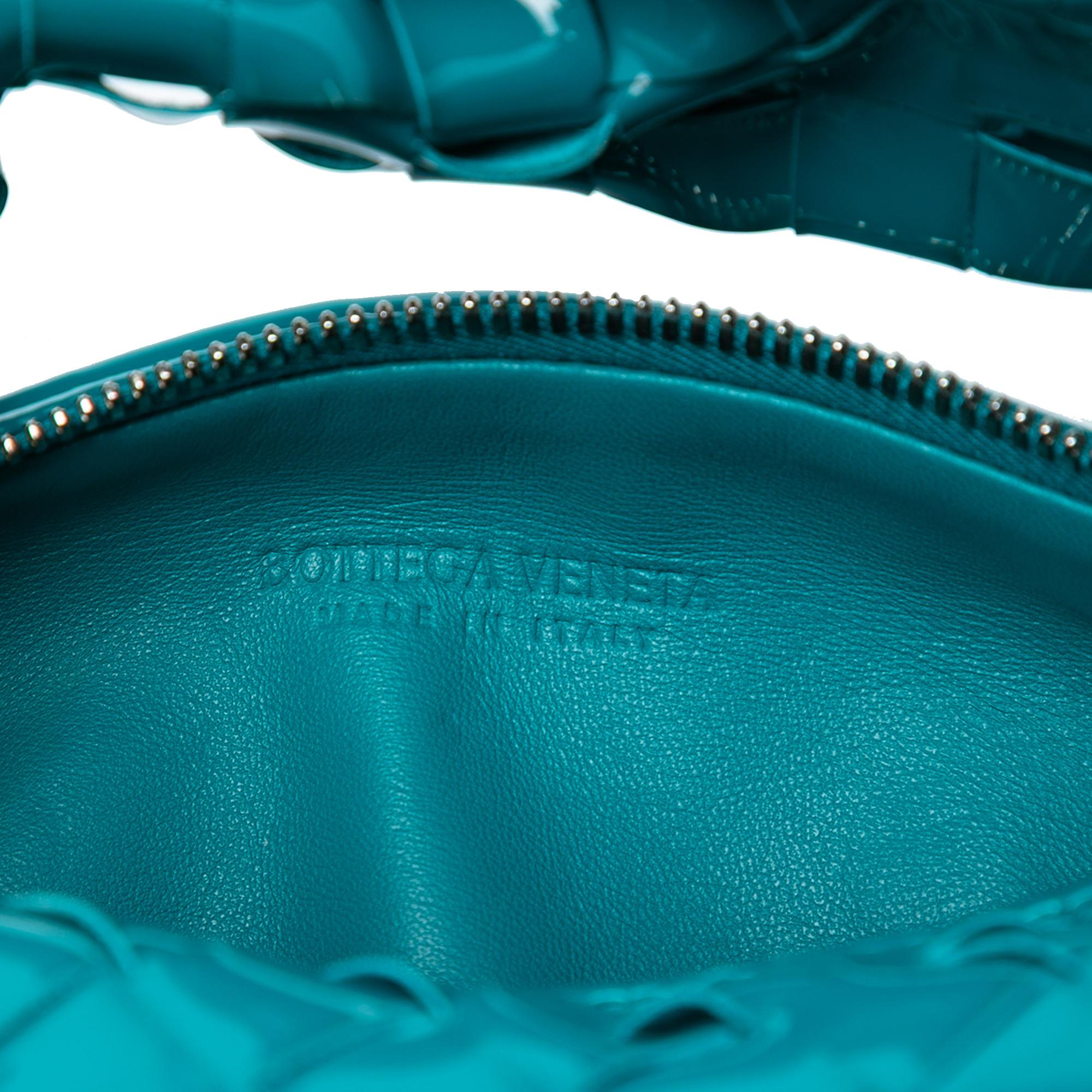 Bottega Veneta Mini Patent Intrecciato Jodie - Image 6