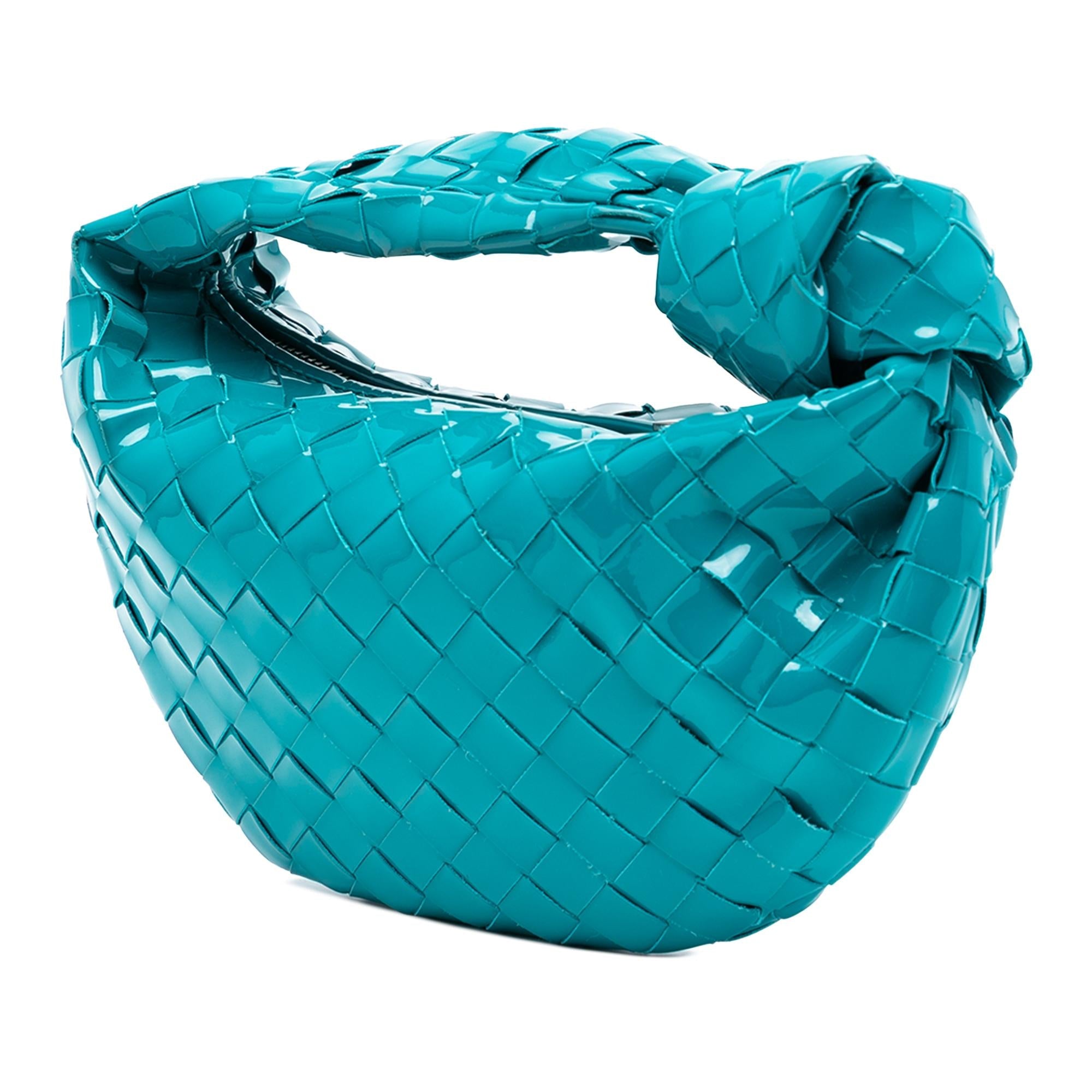 Bottega Veneta Mini Patent Intrecciato Jodie - Image 2
