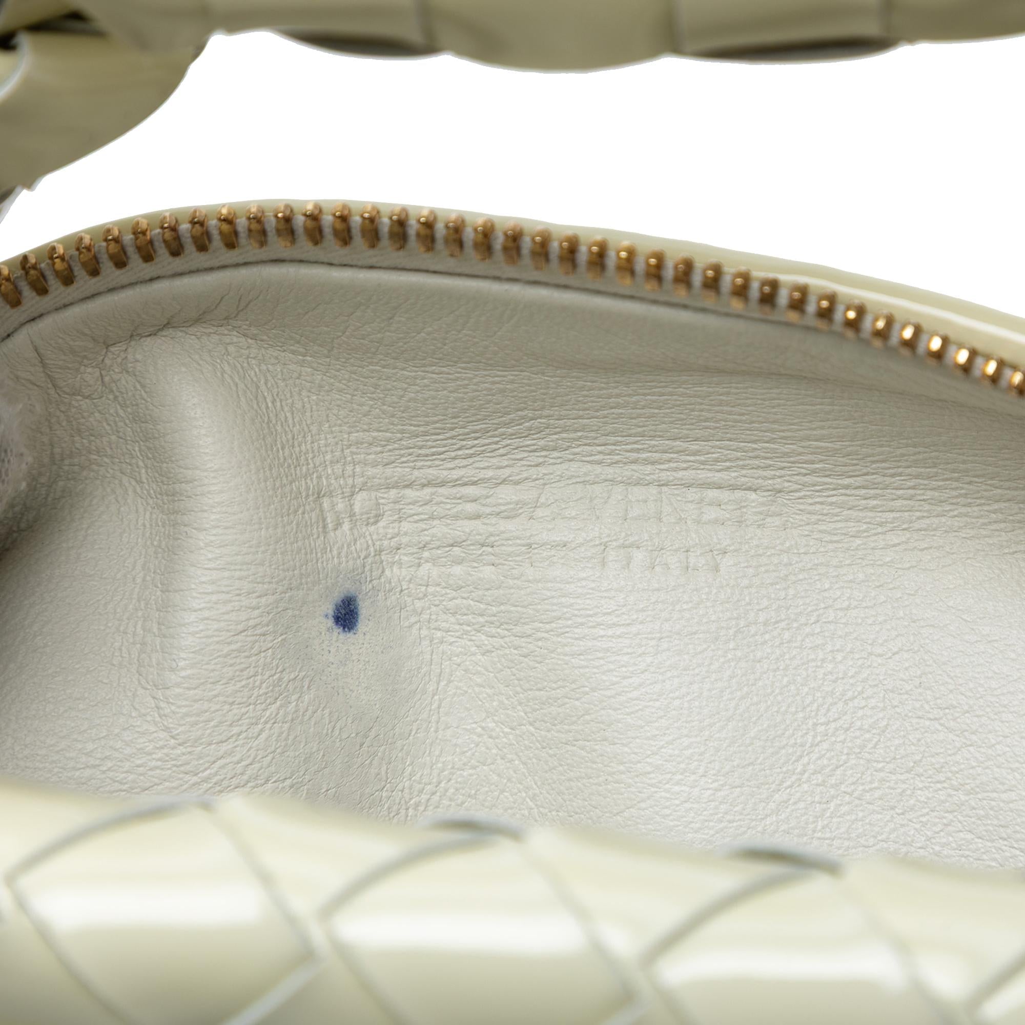 Bottega Veneta Mini Patent Intrecciato Jodie - Image 7
