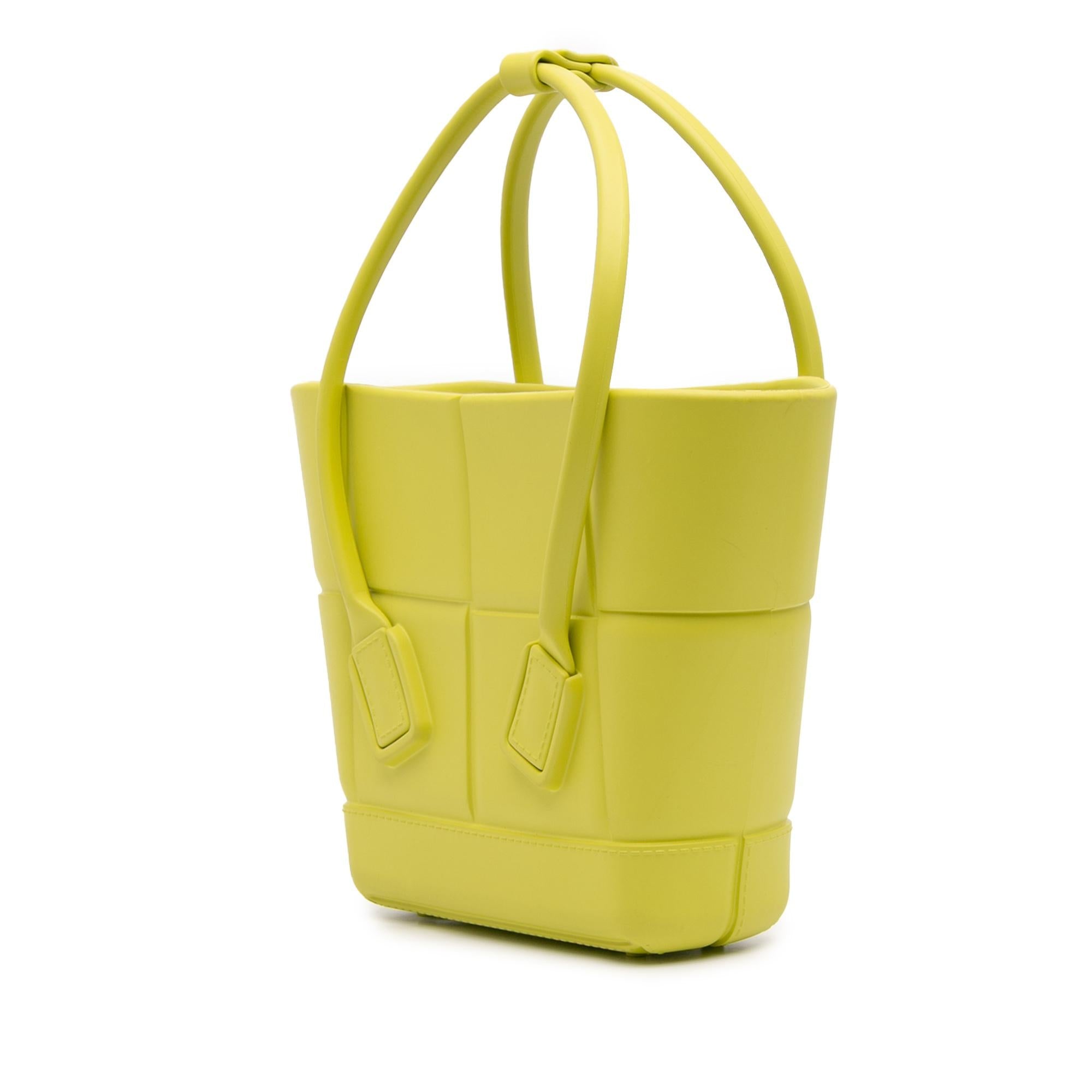 Bottega Veneta Mini Rubber Arco Shopping Bag - Image 2