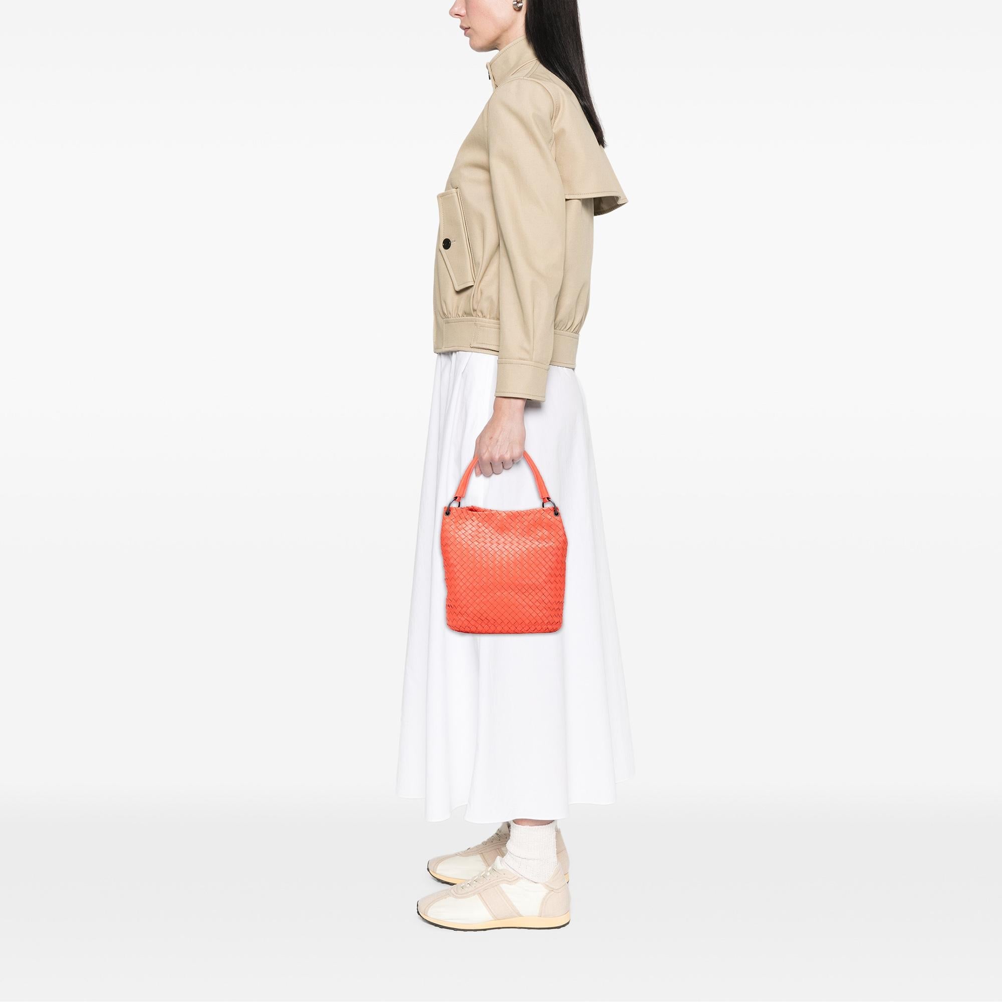 Bottega Veneta Nappa Intrecciato Bucket Bag - Image 5