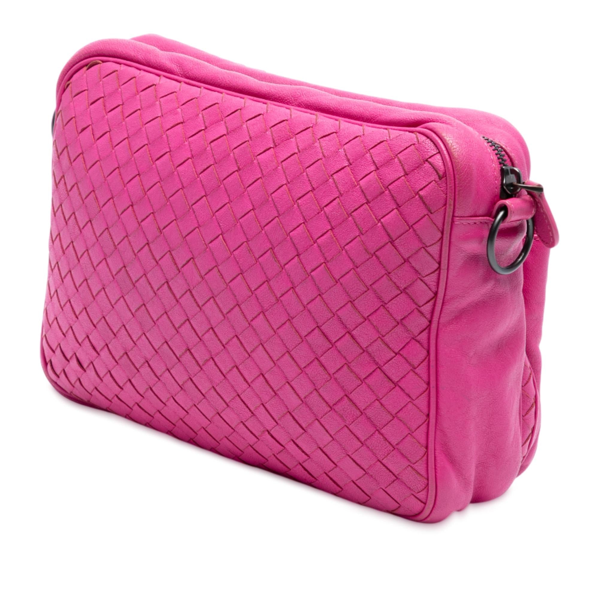 Bottega Veneta Nappa Intrecciato Front Pocket Messenger Bag - Image 2
