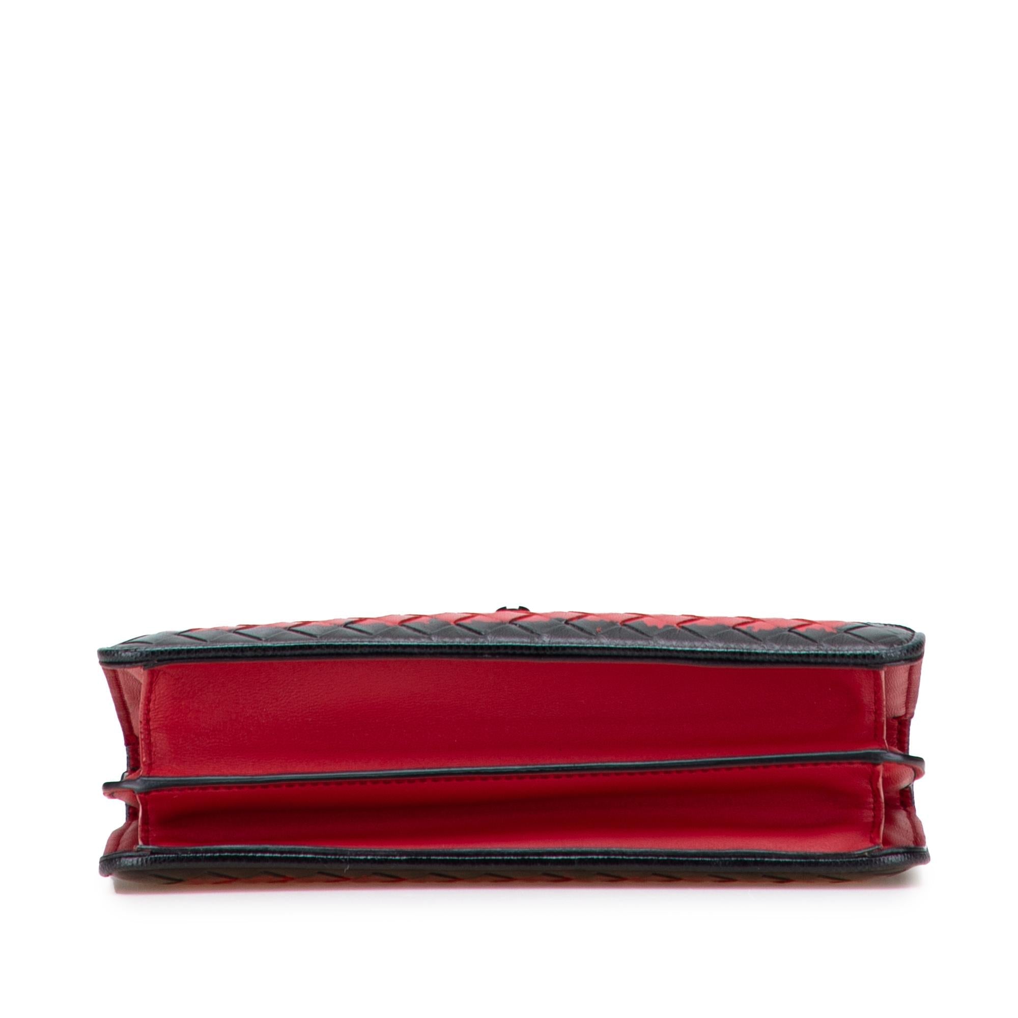 Bottega Veneta Nappa Intrecciato Glass Shoulder Bag - Image 3