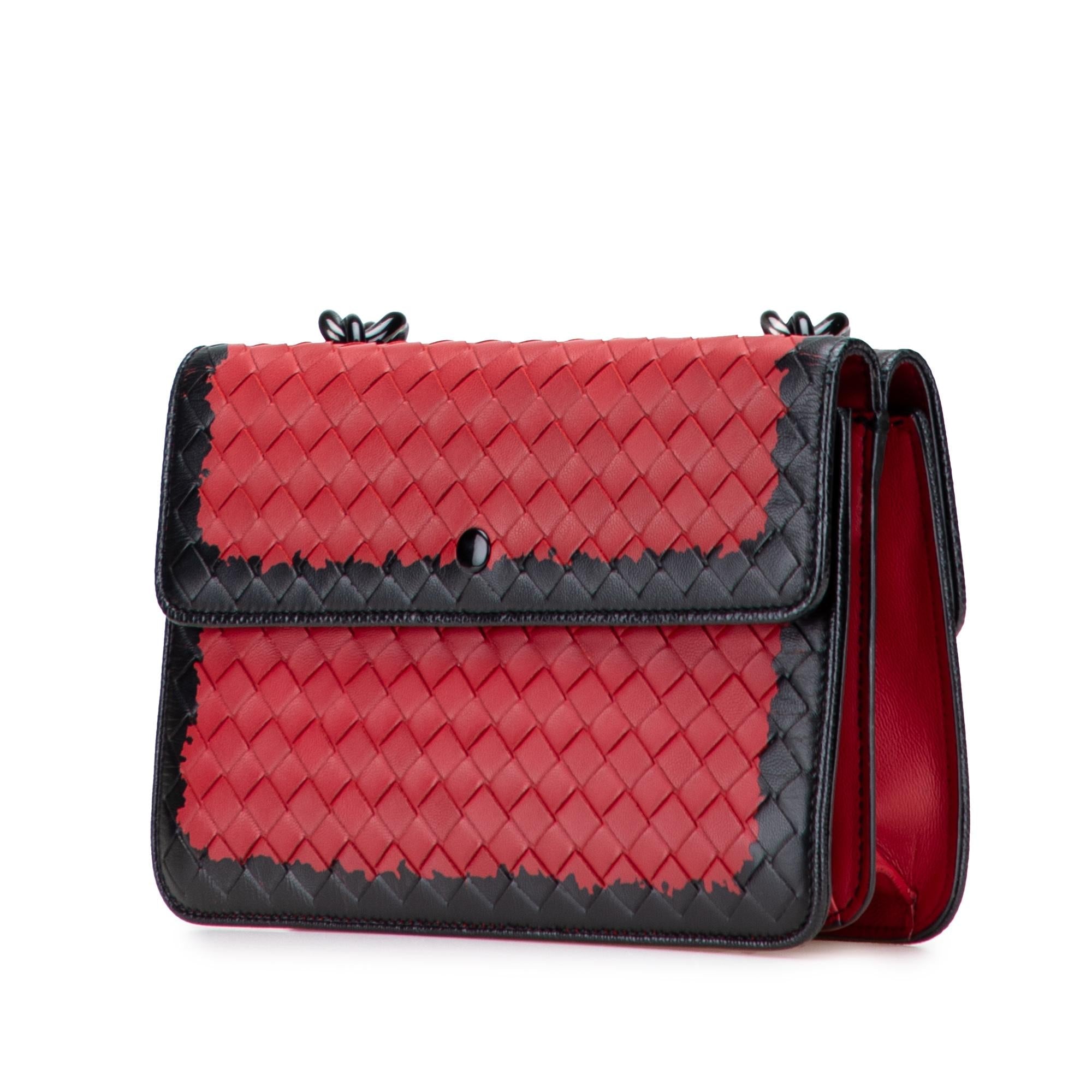 Bottega Veneta Nappa Intrecciato Glass Shoulder Bag - Image 2
