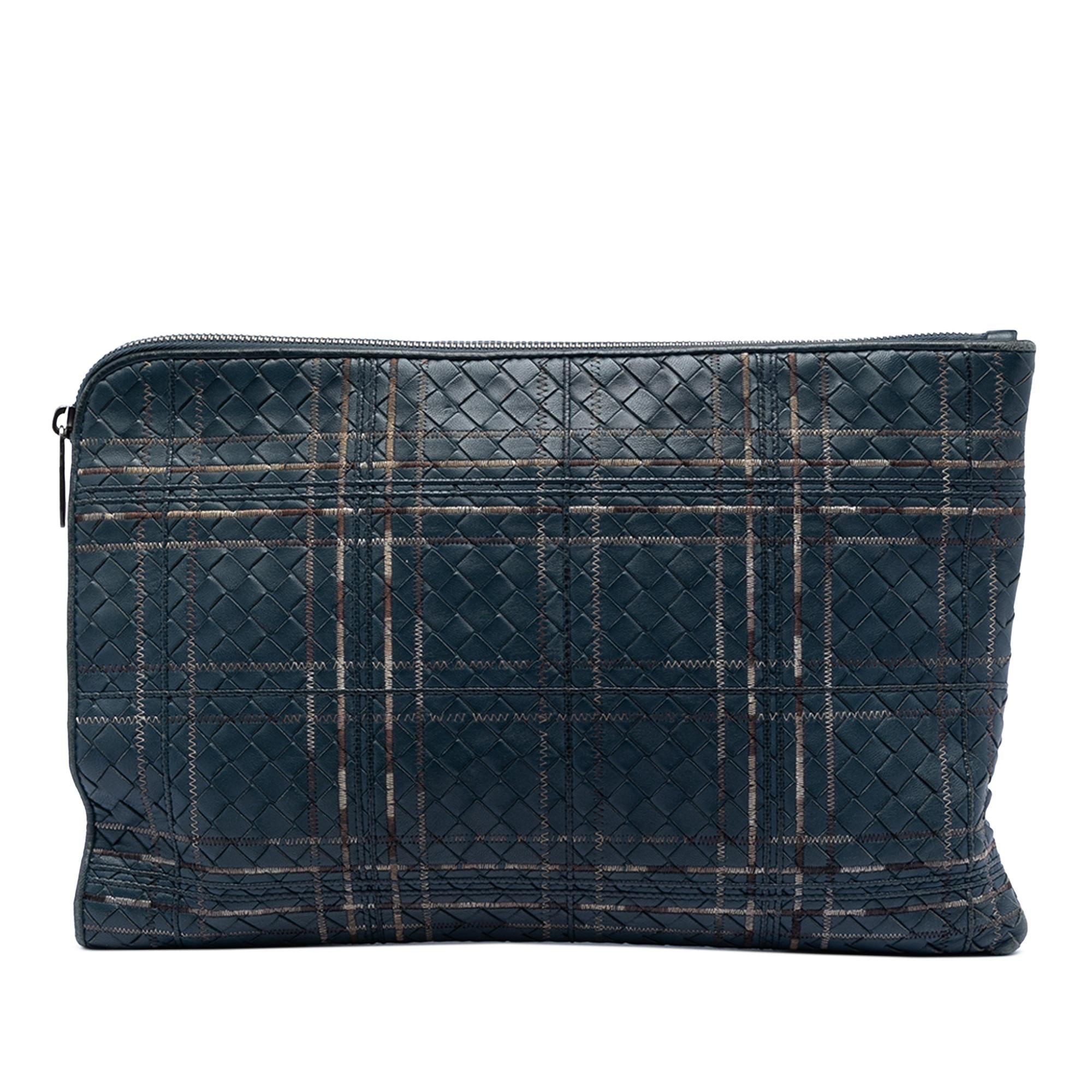Bottega Veneta Nappa Intrecciato Metropolis Document Case