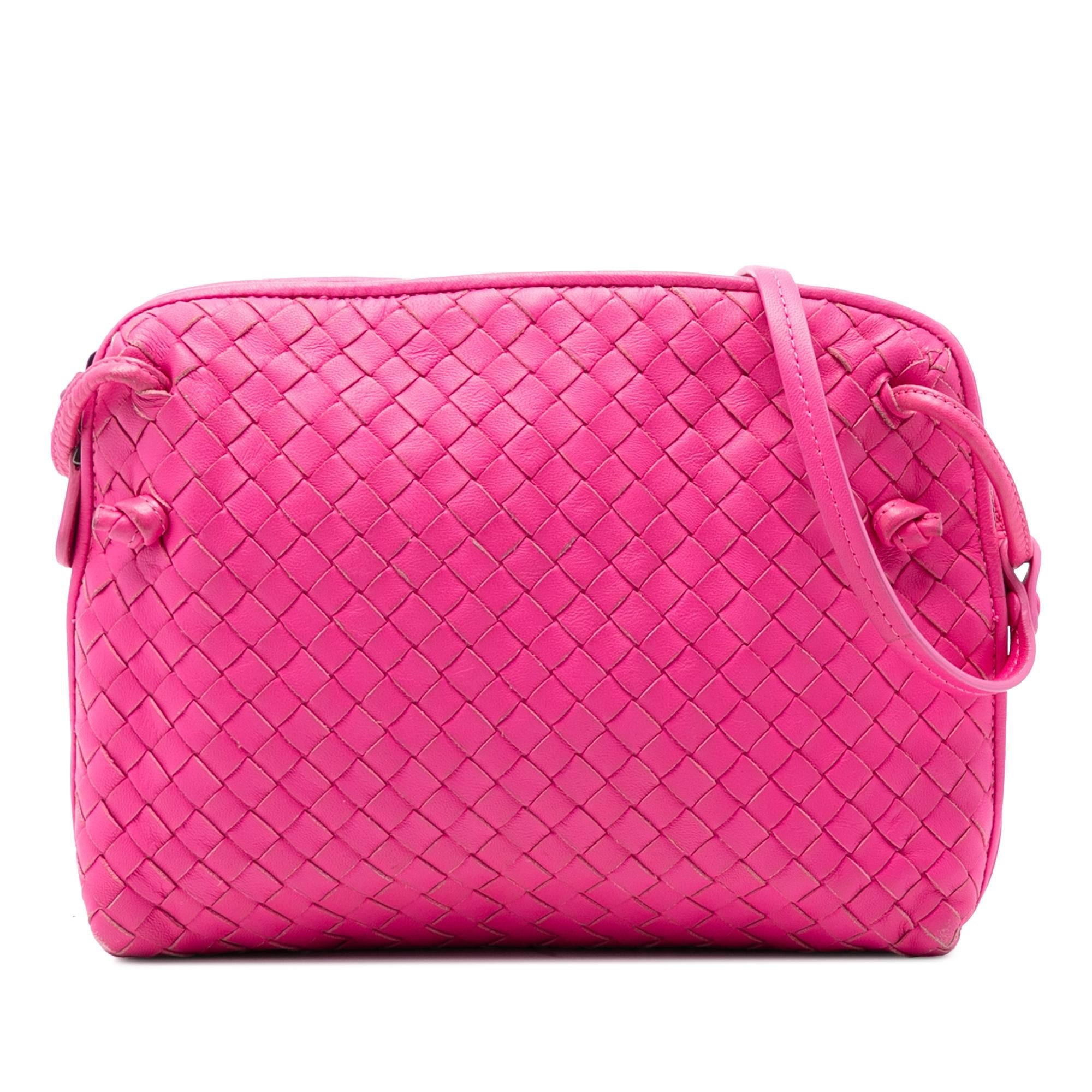 Bottega Veneta Nappa Intrecciato Nodini Crossbody