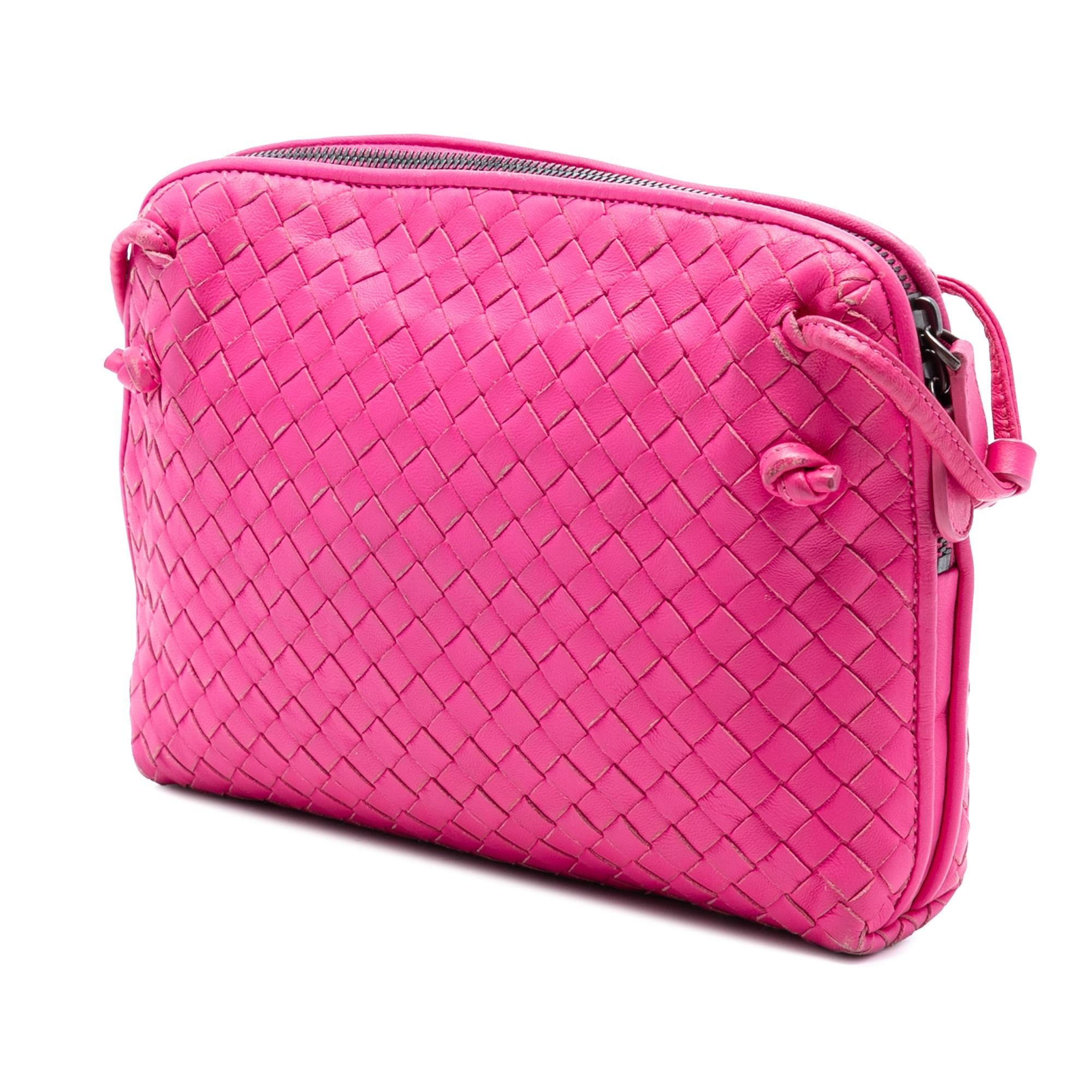 Bottega Veneta Nappa Intrecciato Nodini Crossbody - Image 2