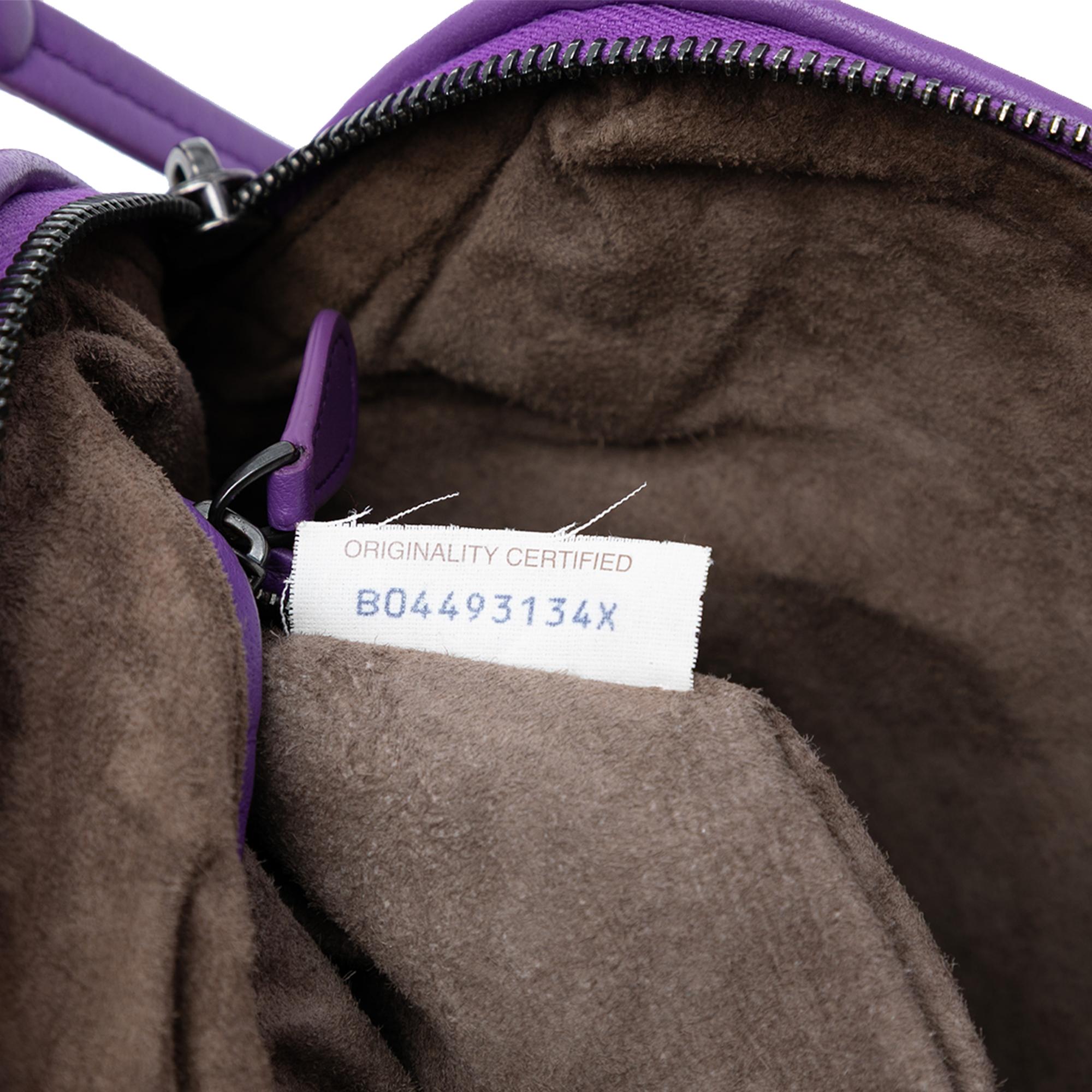 Bottega Veneta Nappa Intrecciato Nodini Crossbody - Image 7