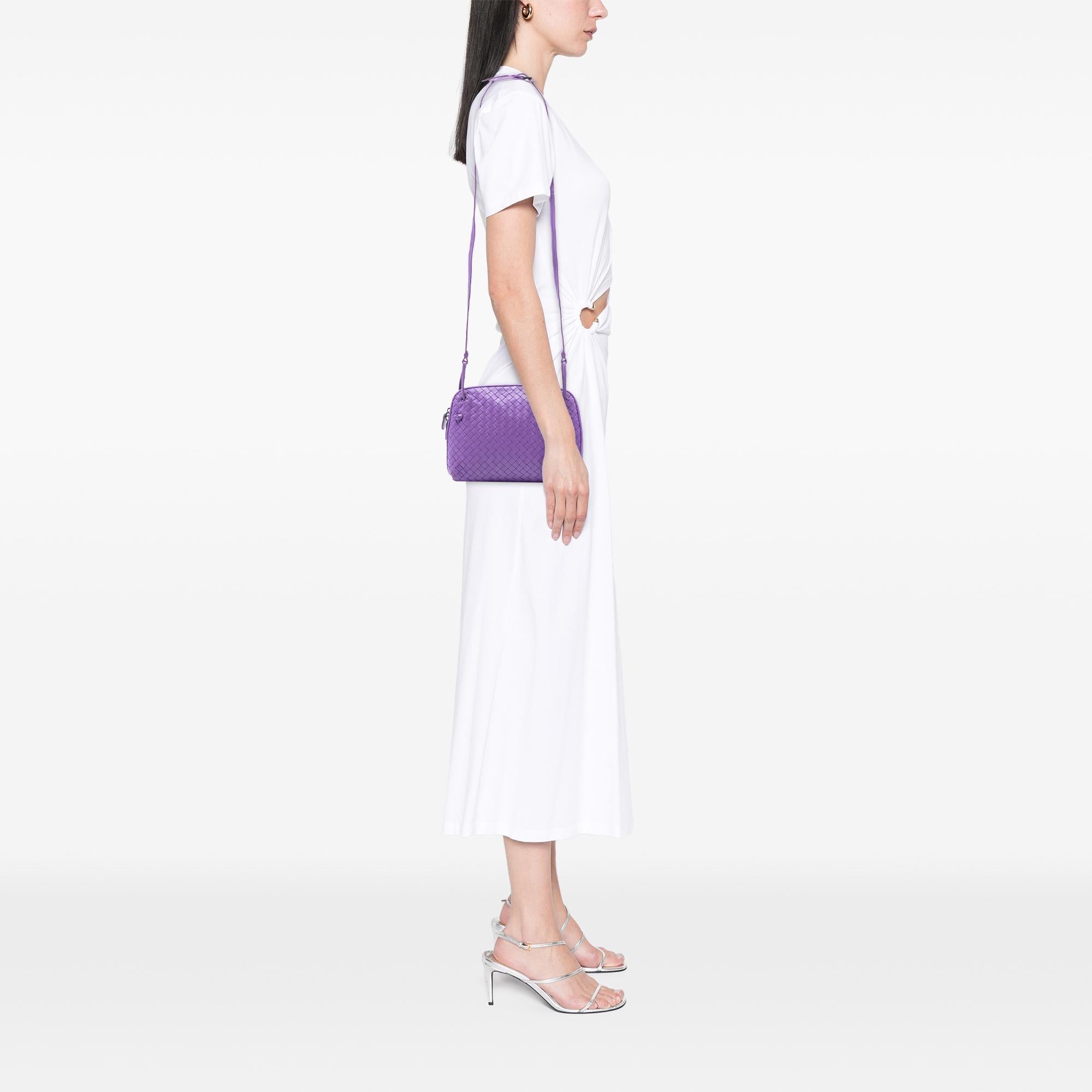 Bottega Veneta Nappa Intrecciato Nodini Crossbody - Image 5