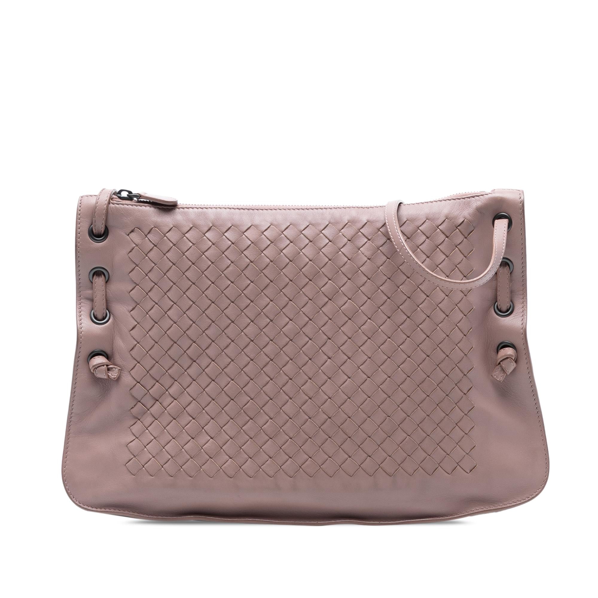 Bottega Veneta Nappa Intrecciato Nodini Crossbody