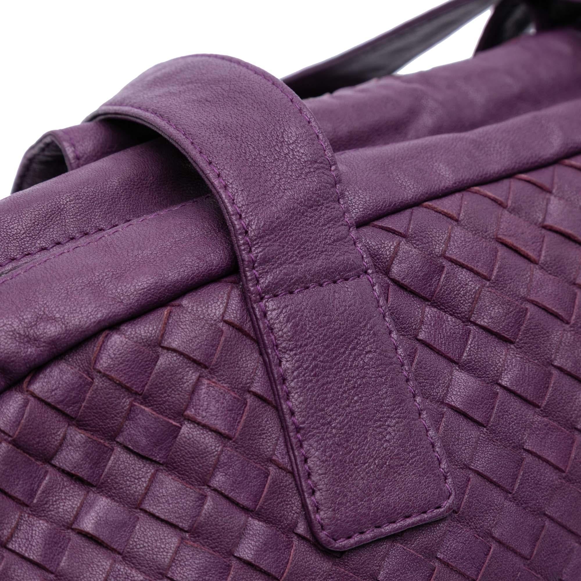 Bottega Veneta Nappa Intrecciato Shoulder Bag - Image 9
