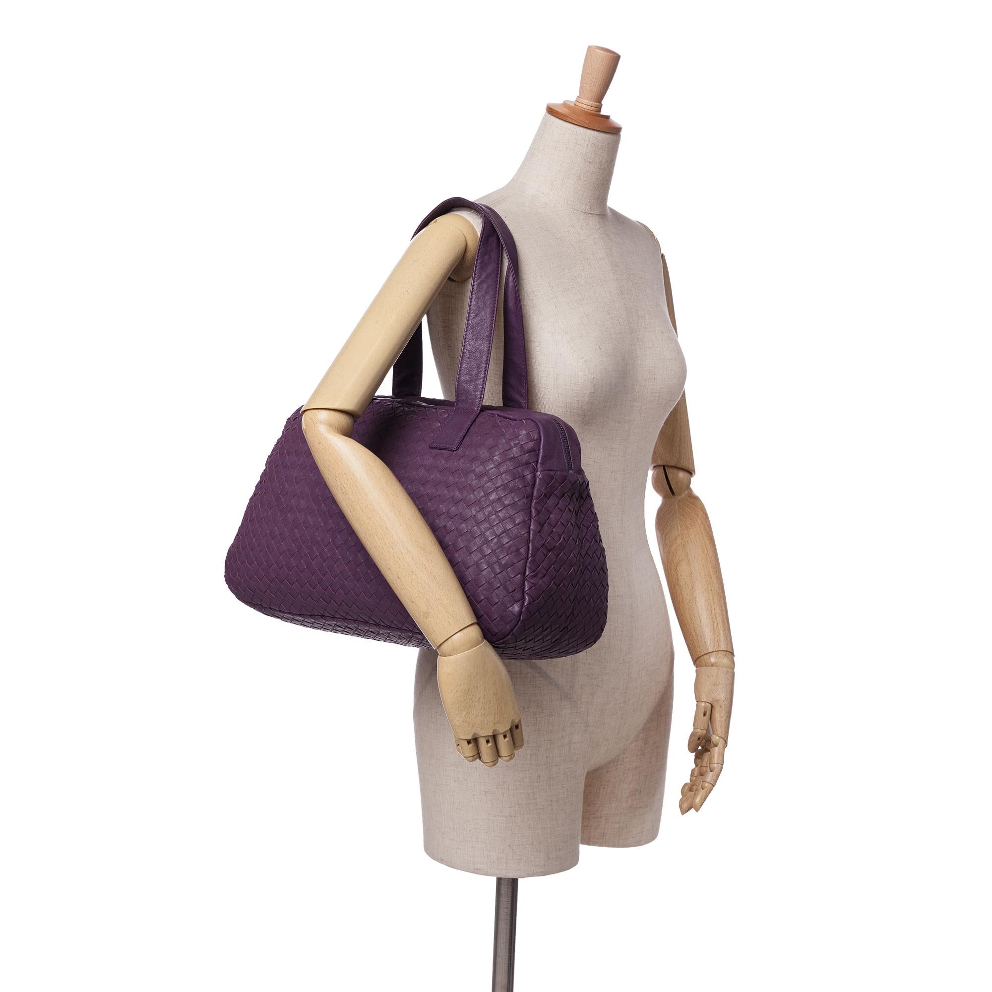 Bottega Veneta Nappa Intrecciato Shoulder Bag - Image 5