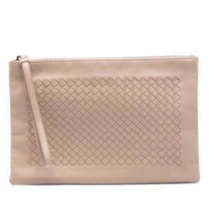 Bottega Veneta Nappa Intrecciato Wristlet Clutch
