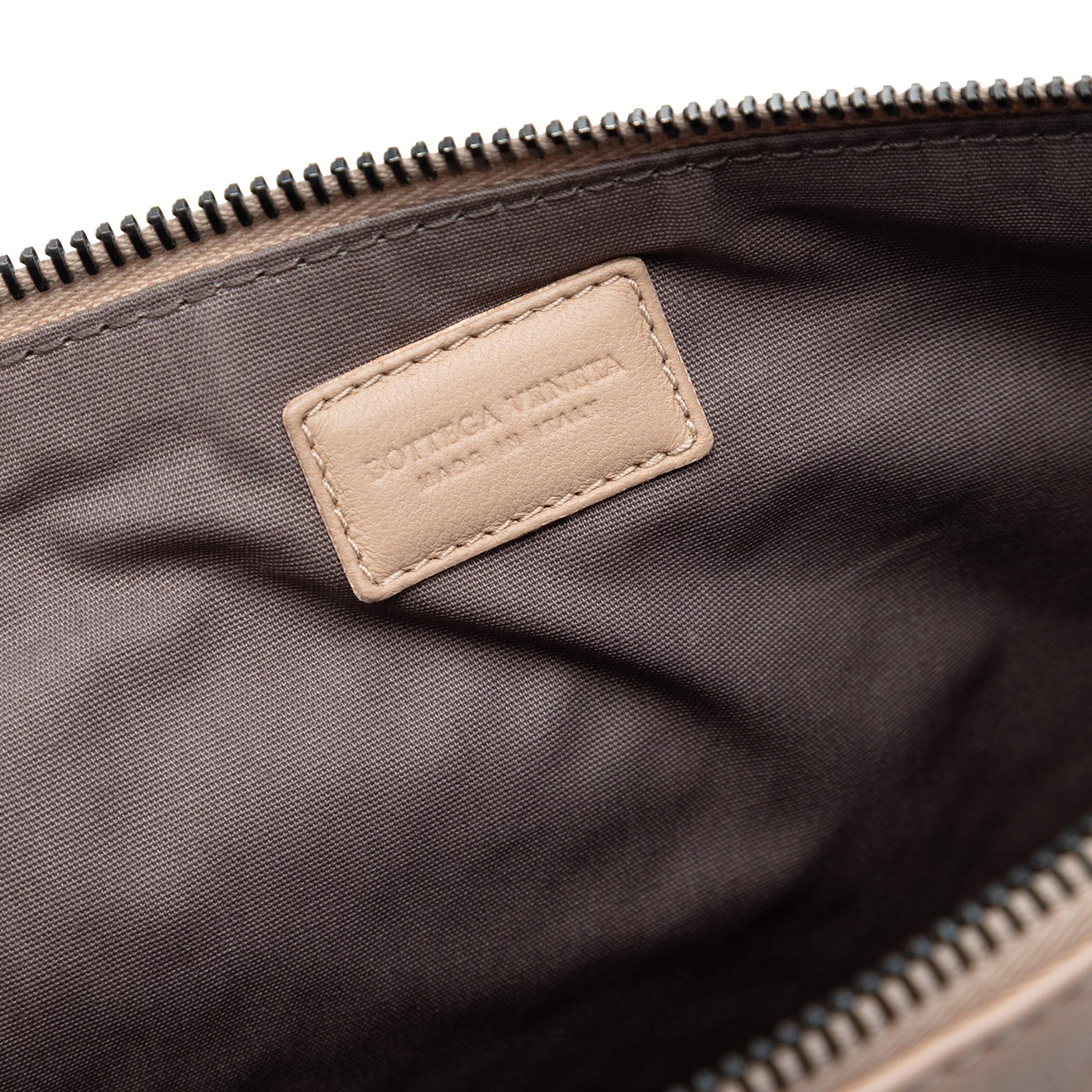Bottega Veneta Nappa Intrecciato Wristlet Clutch - Image 6