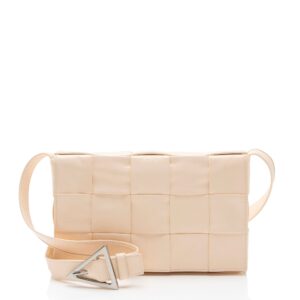 Bottega Veneta Paper Calfskin Cassette Crossbody