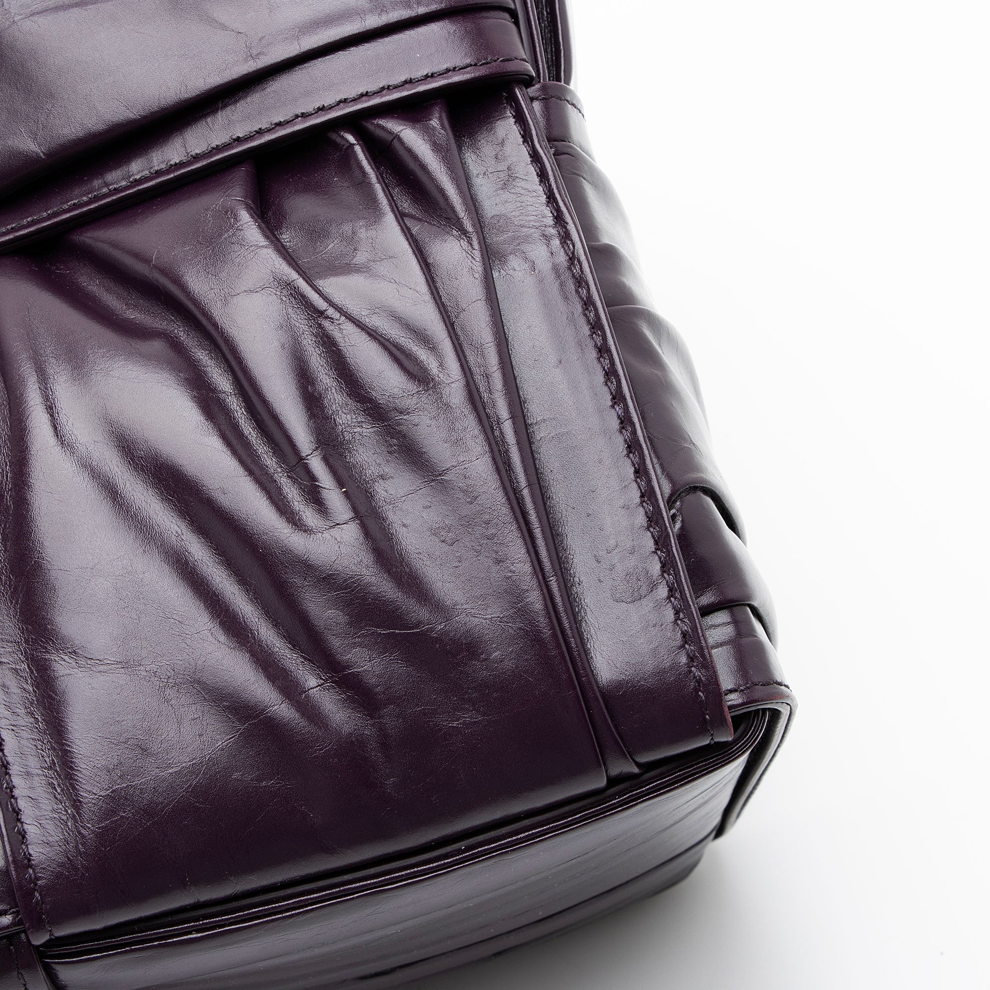 Bottega Veneta Pleated Calfskin Arco Small Tote - Image 13