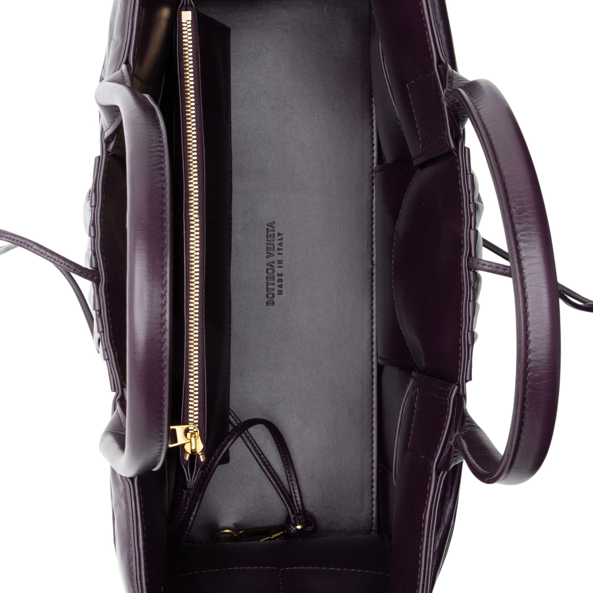 Bottega Veneta Pleated Calfskin Arco Small Tote - Image 6