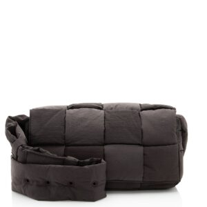 Bottega Veneta Puffed Nylon Tech Cassette Crossbody