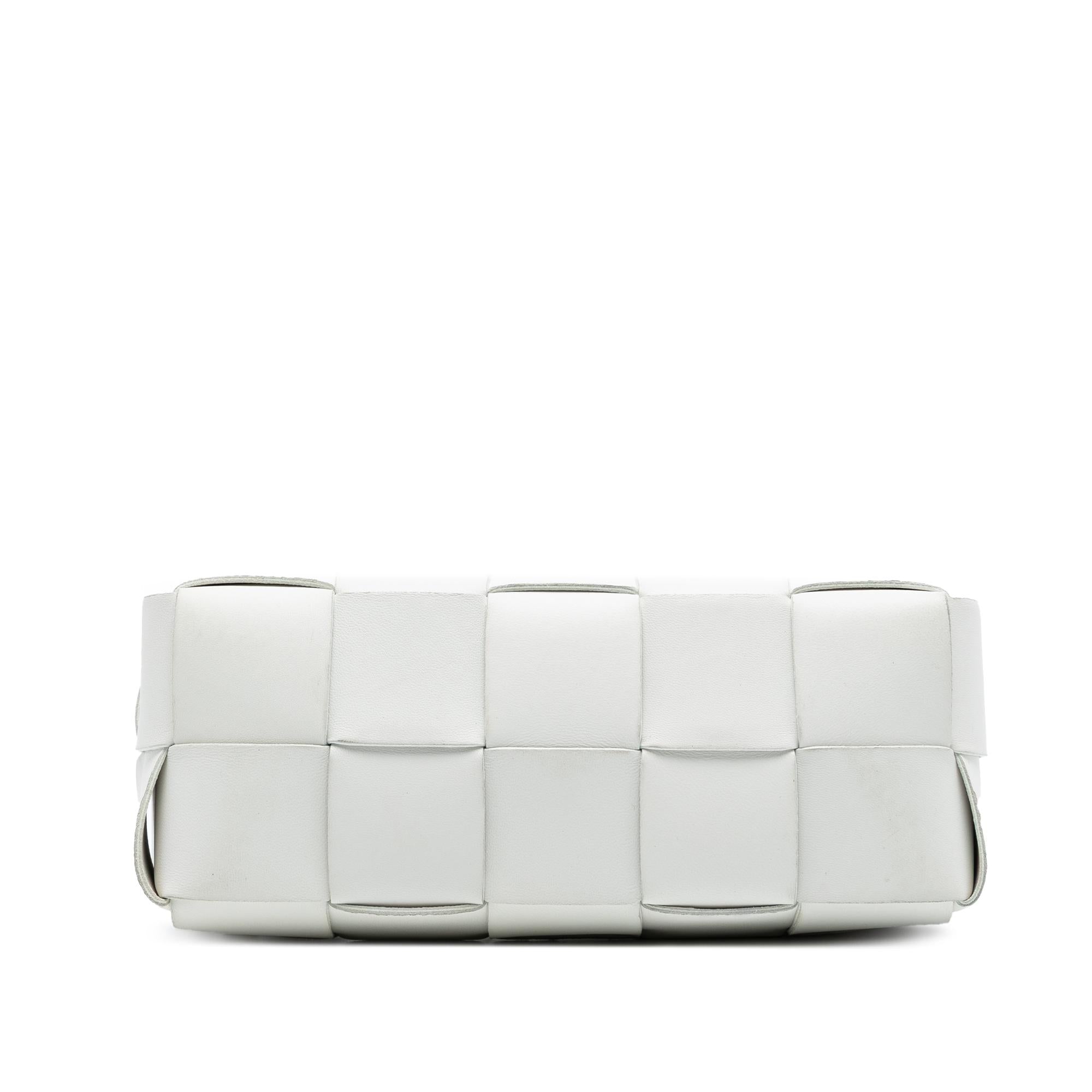 Bottega Veneta Small Lambskin Intrecciato Brick Cassette - Image 3