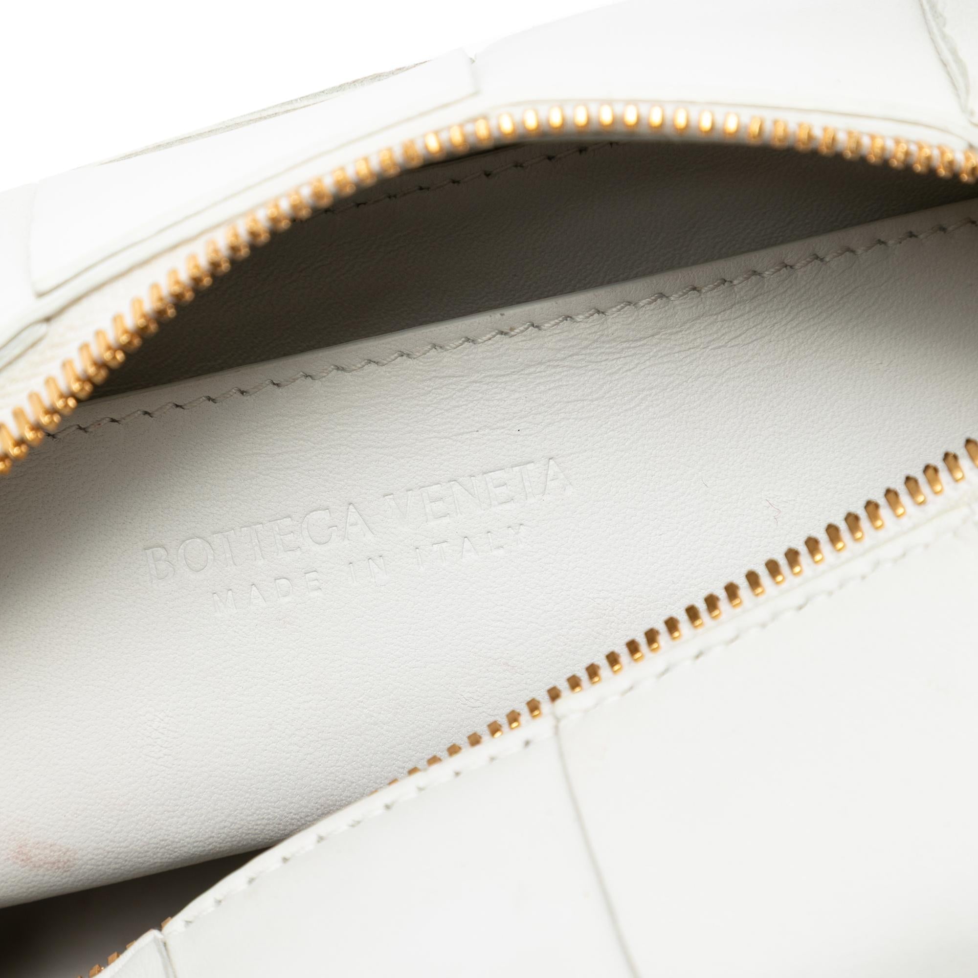 Bottega Veneta Small Lambskin Intrecciato Brick Cassette - Image 6