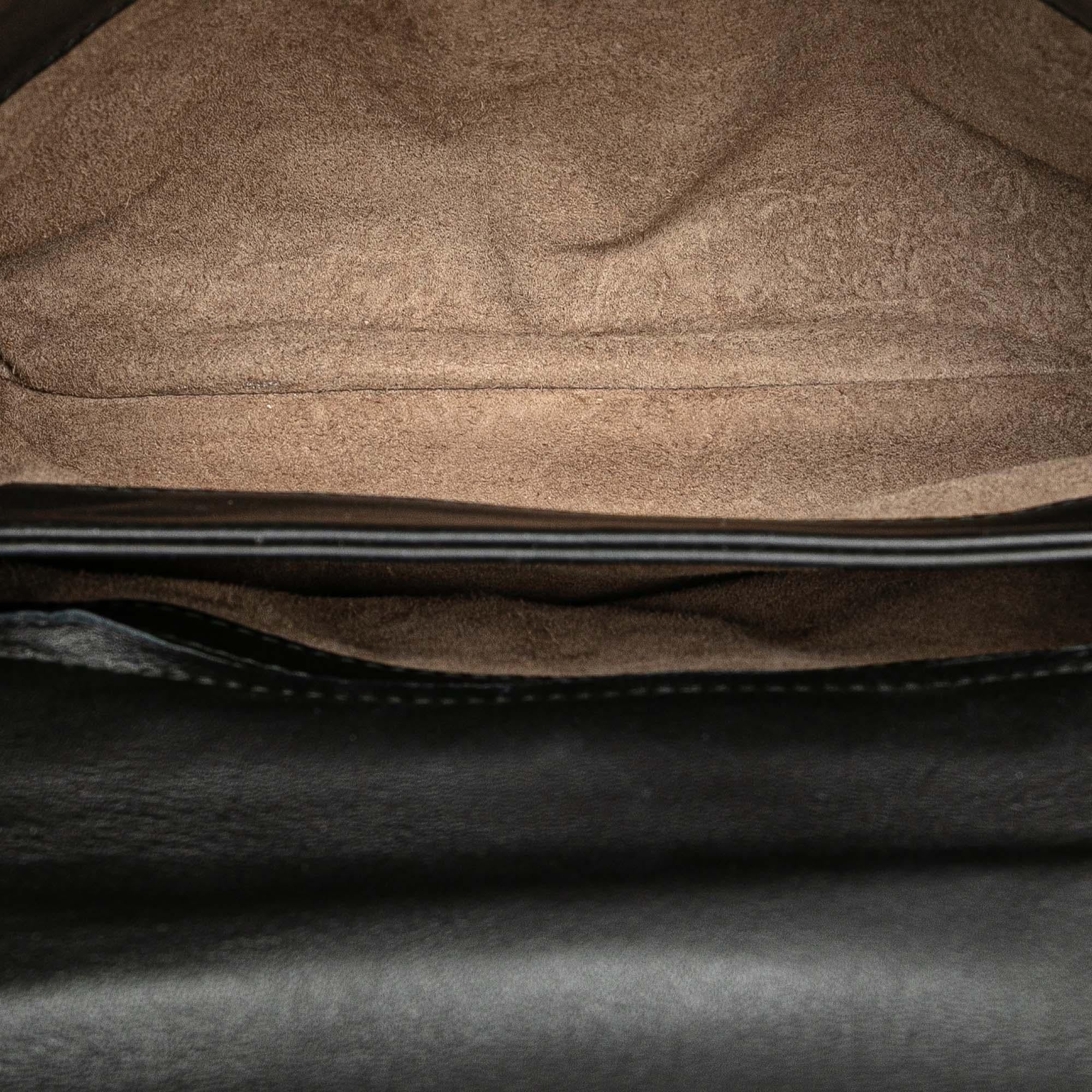Bottega Veneta Small Leather Embroidered Stripe Olimpia Shoulder Bag - Image 4