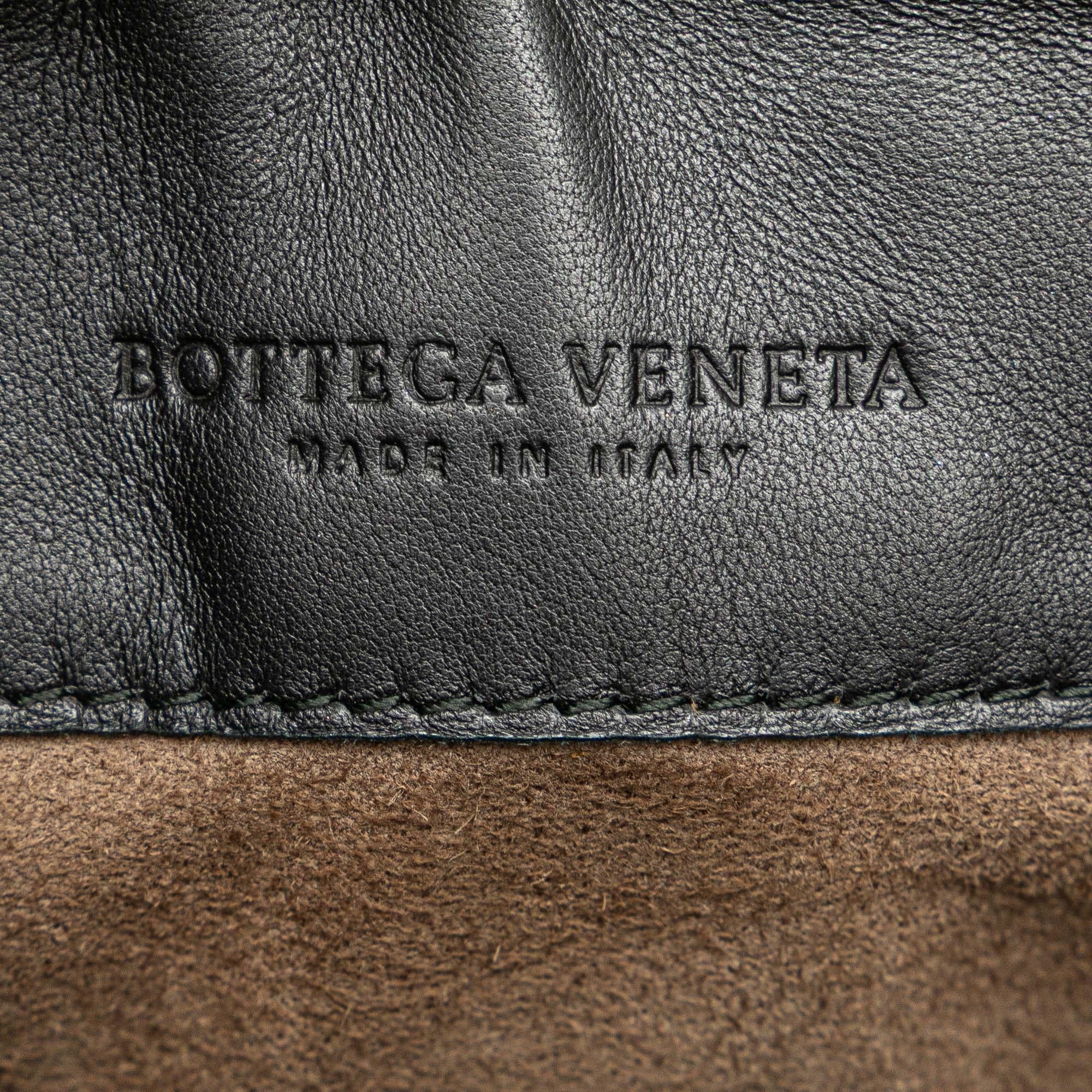 Bottega Veneta Small Leather Embroidered Stripe Olimpia Shoulder Bag - Image 6