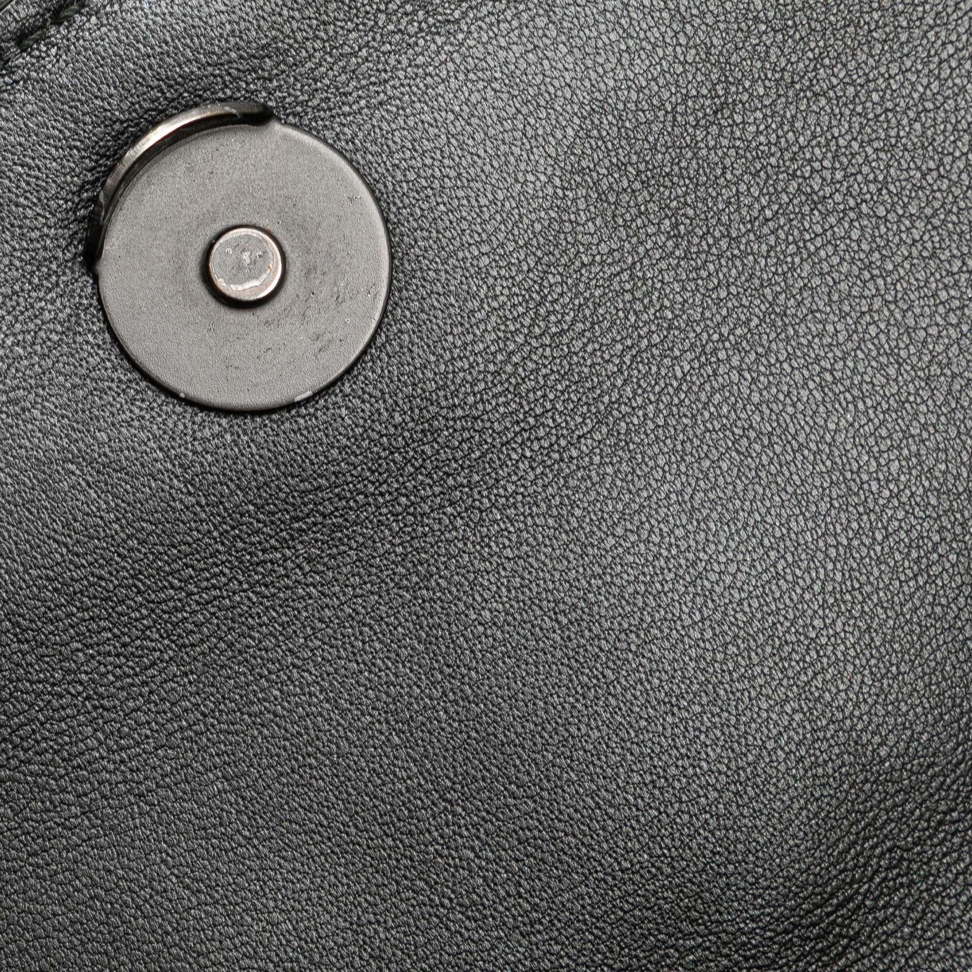 Bottega Veneta Small Leather Embroidered Stripe Olimpia Shoulder Bag - Image 7