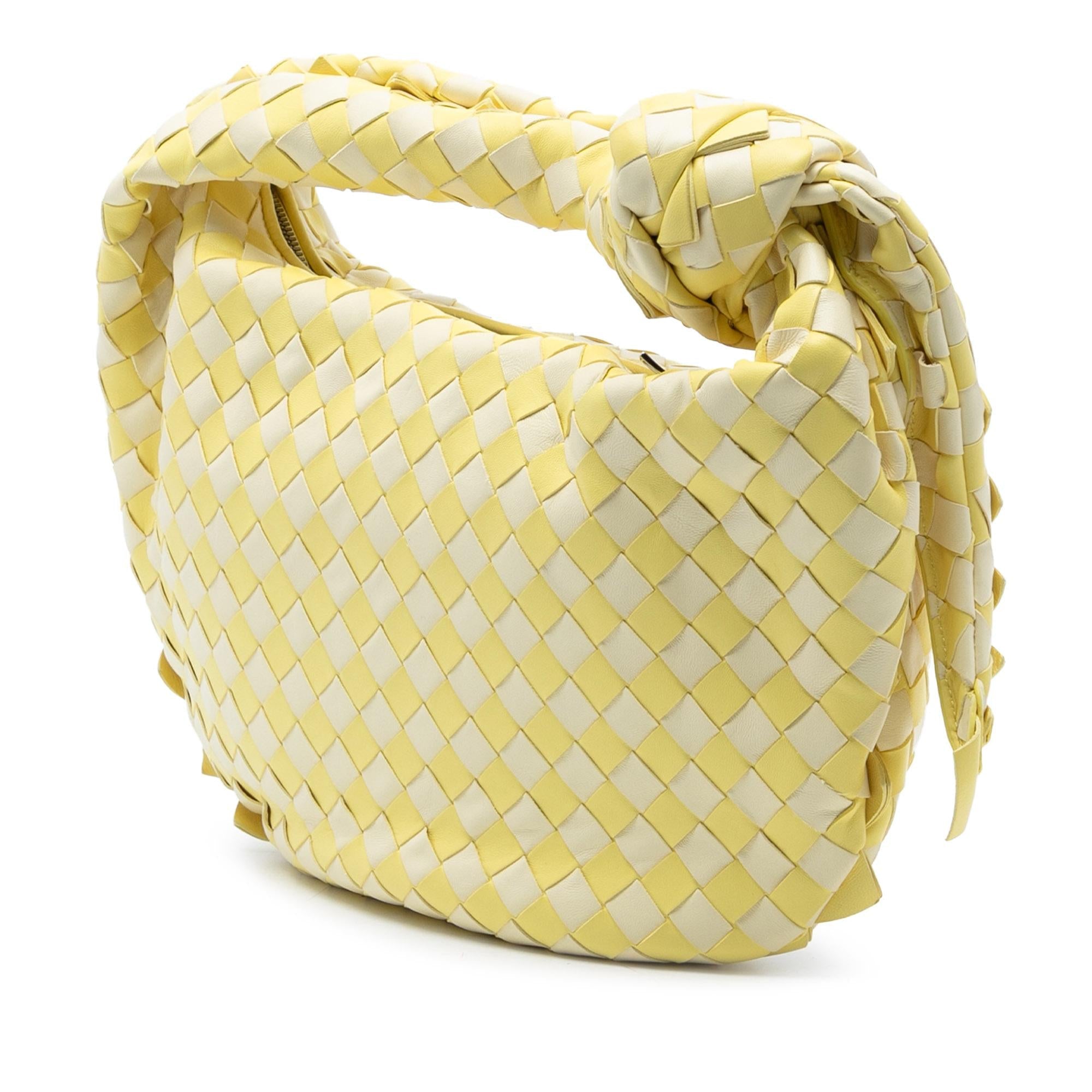 Bottega Veneta Teen Bicolor Nappa Intrecciato Dragon Jodie - Image 2