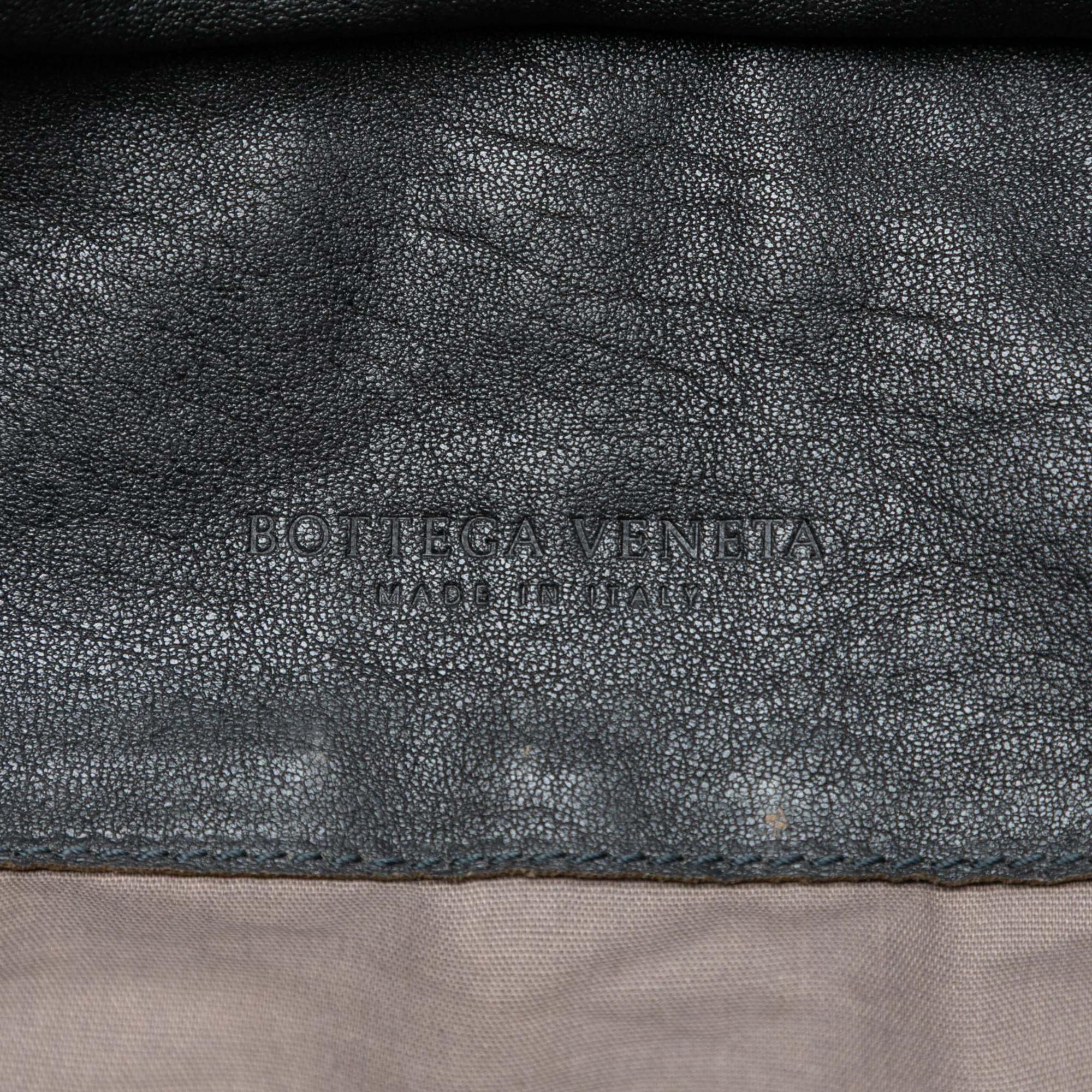 Bottega Veneta Tricolor Nappa Intrecciato Convertible Tote - Image 6