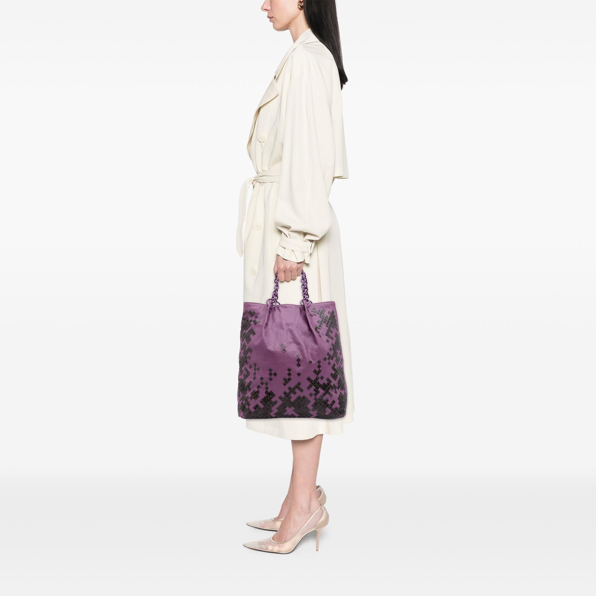 Bottega Veneta Vitello Mosaico Laque Tote - Image 11