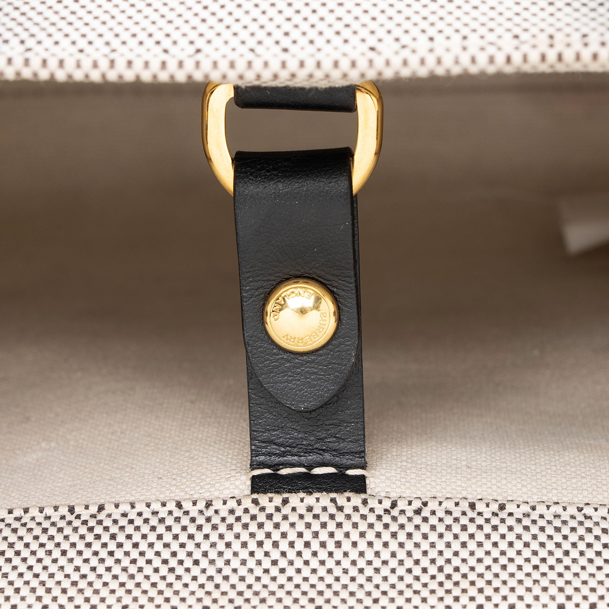 Burberry Canvas Freya Horseferry Mini Tote - Image 10