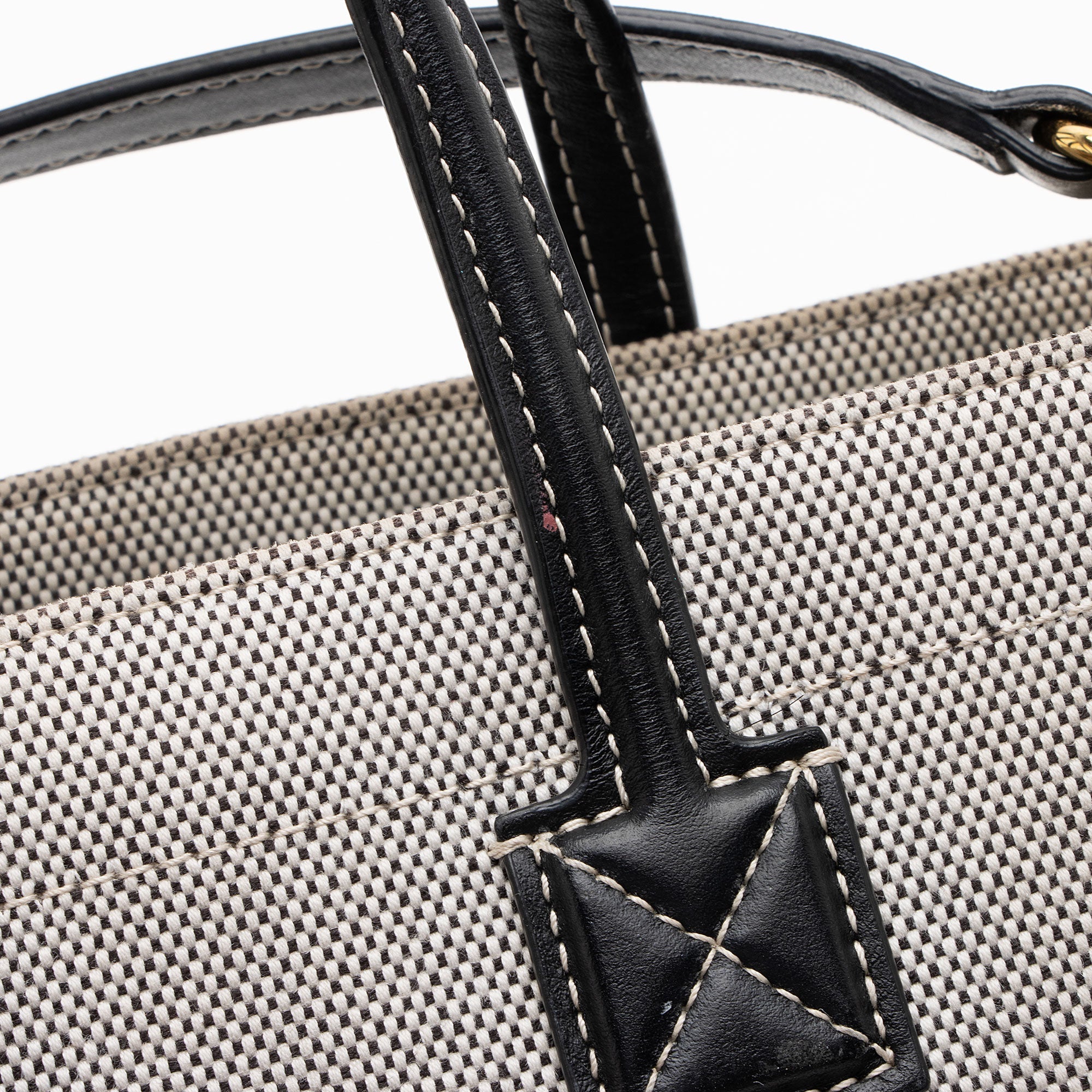 Burberry Canvas Freya Horseferry Mini Tote - Image 11