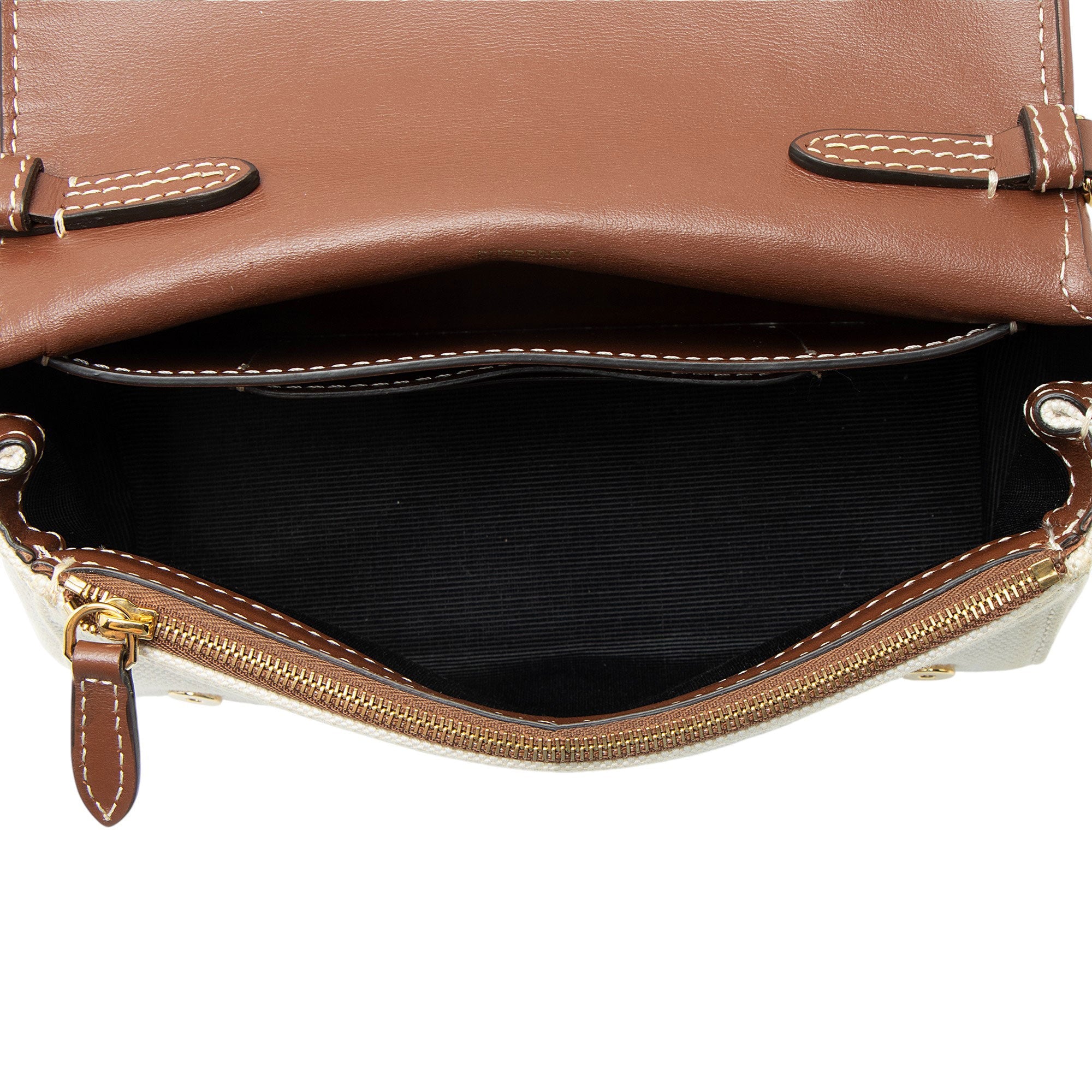 Burberry Canvas Horseferry Small Crossbody - Image 7
