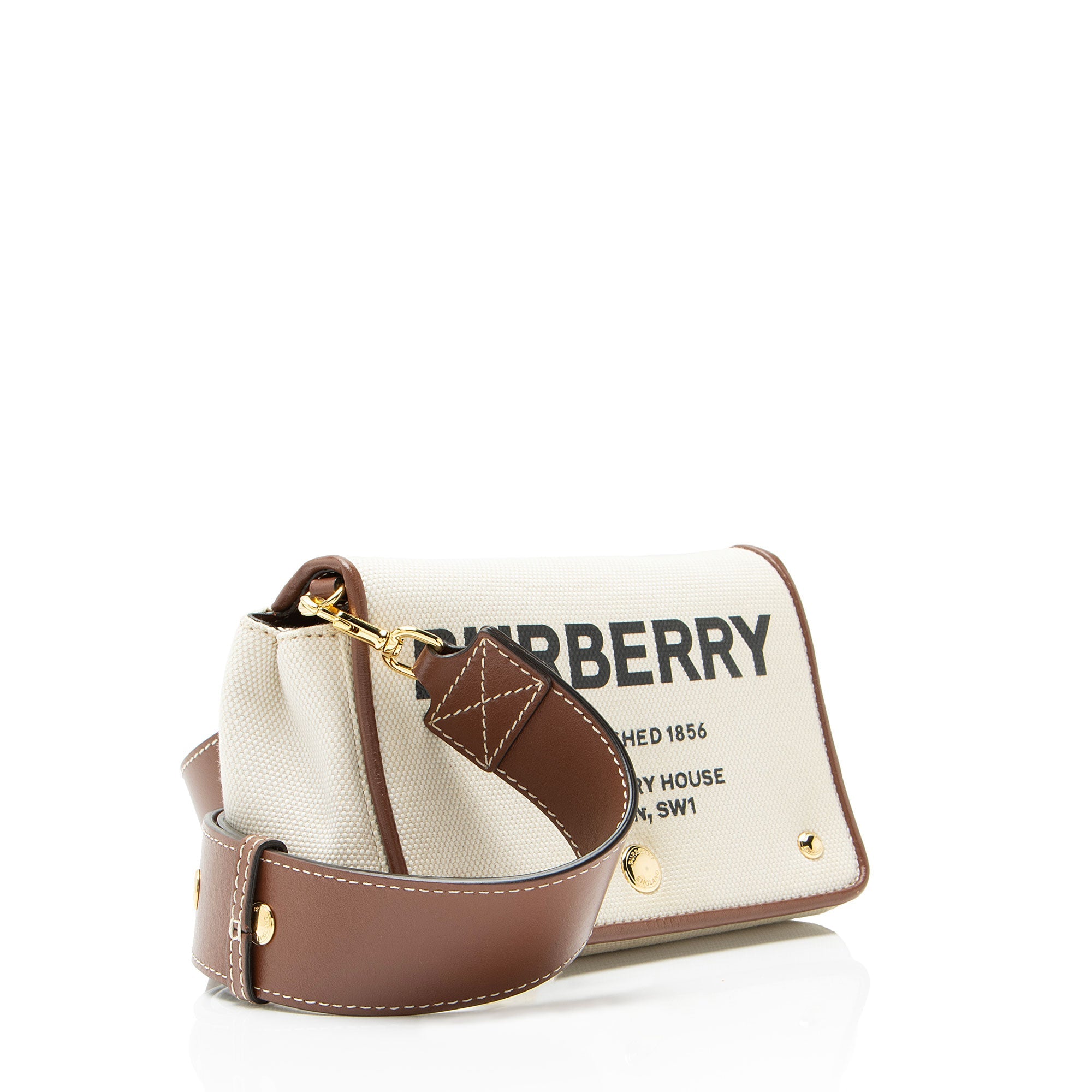 Burberry Canvas Horseferry Small Crossbody - Image 2