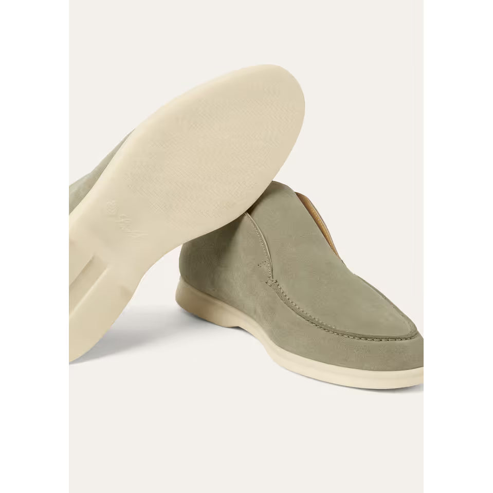 Bottillons Loro Piana - Open Walk - Gris Armée - Image 7